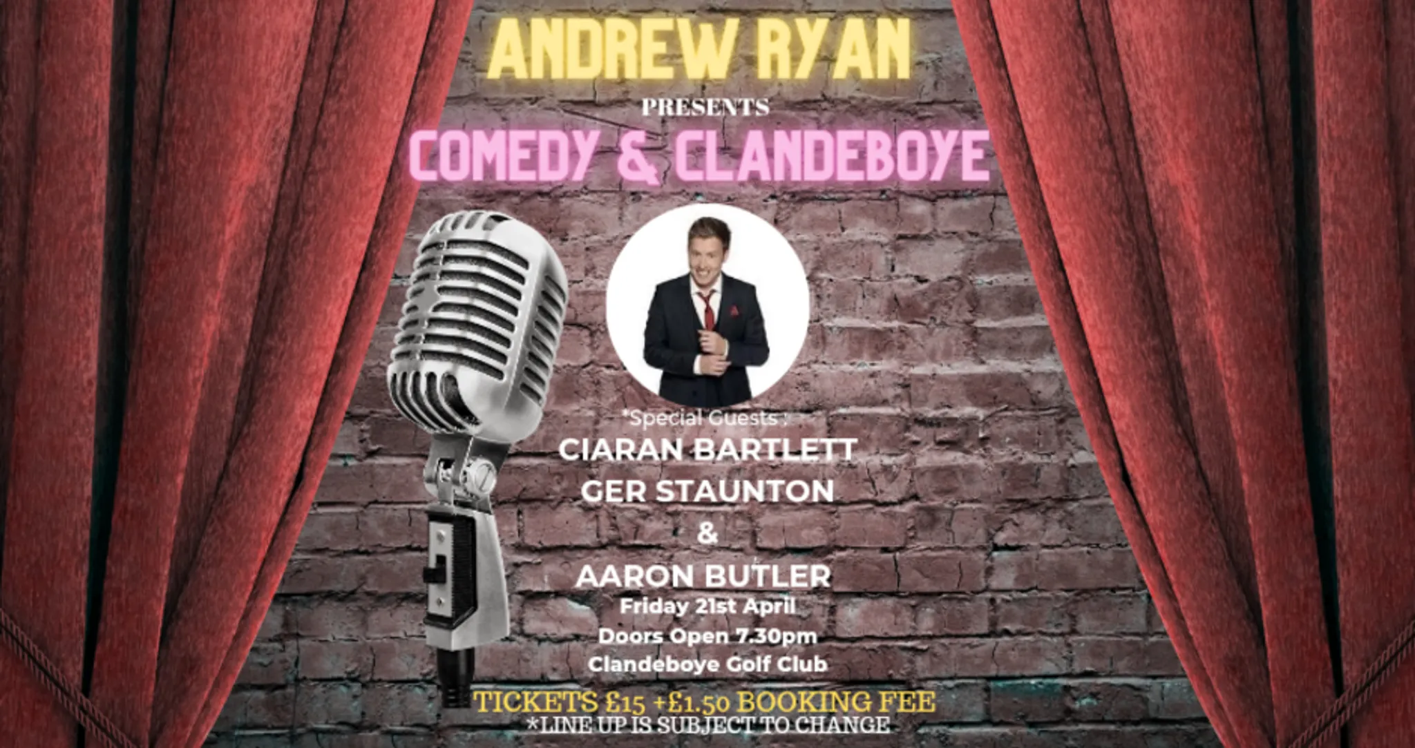 Comedy at Clandeboye