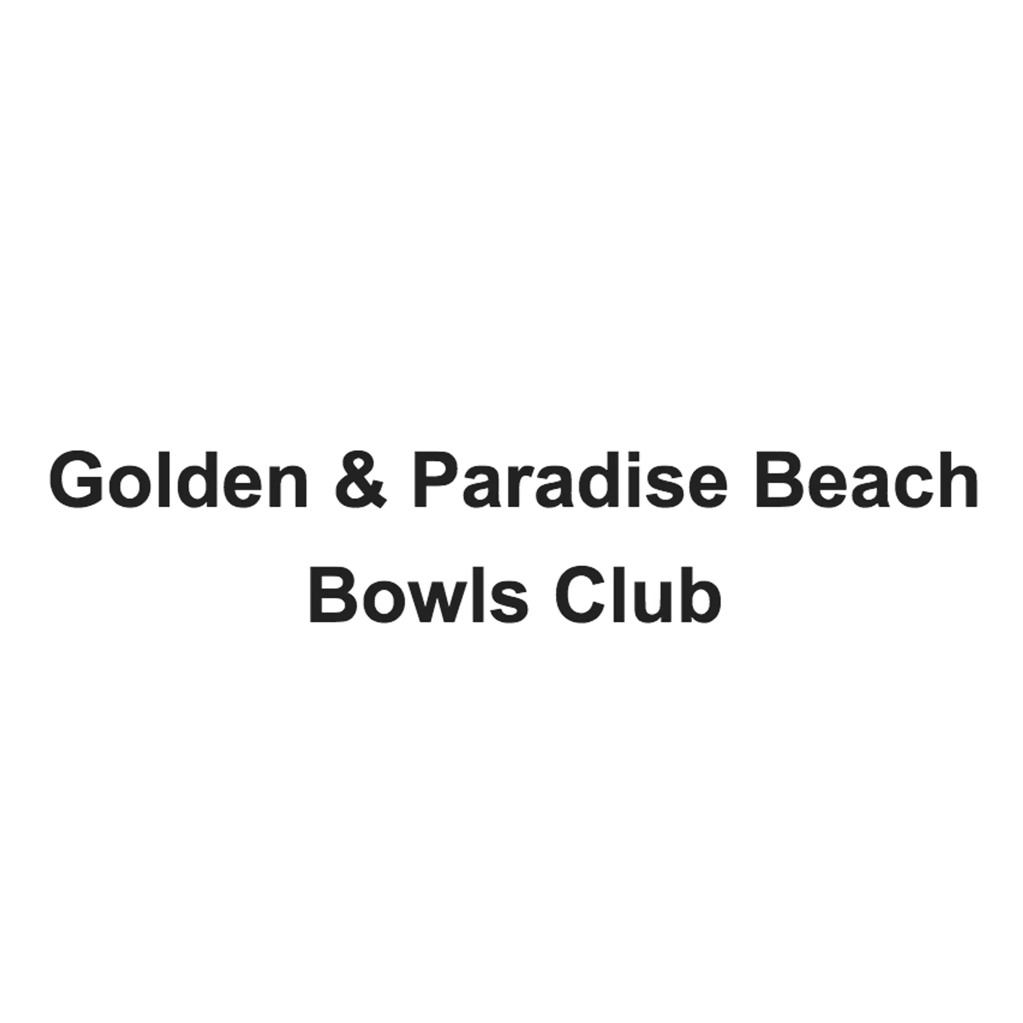 Golden & Paradise Beach Bowls Club