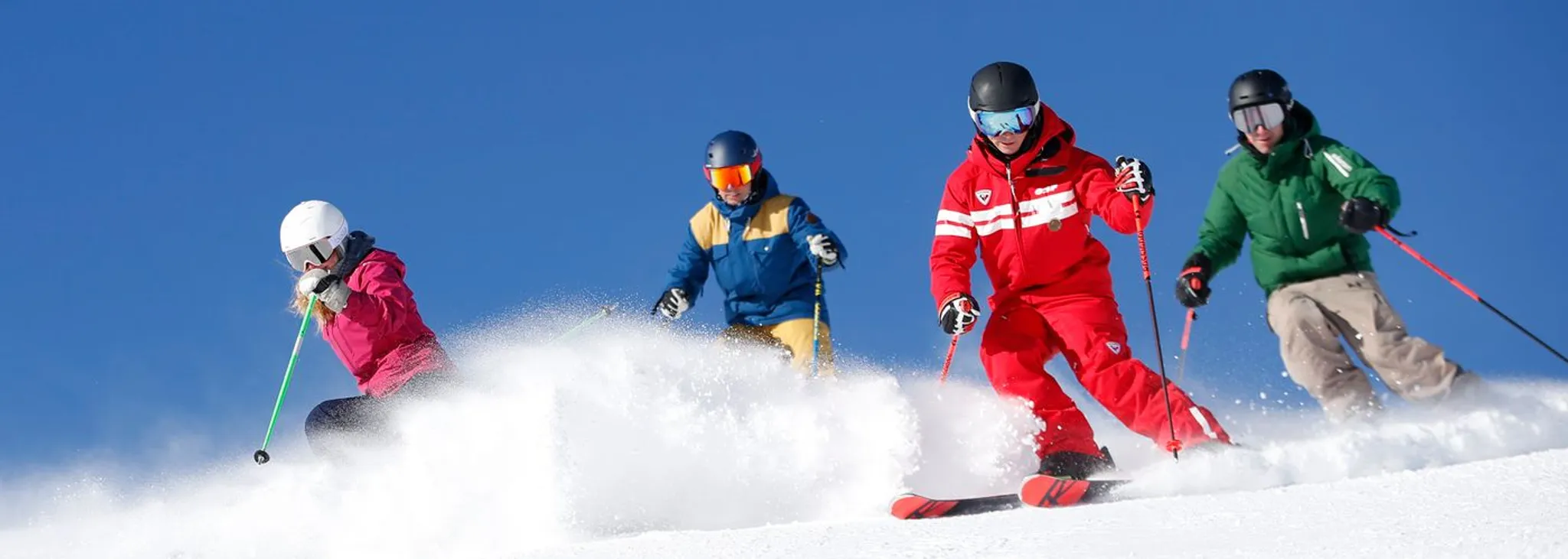 Cours collectifs de ski pour enfants