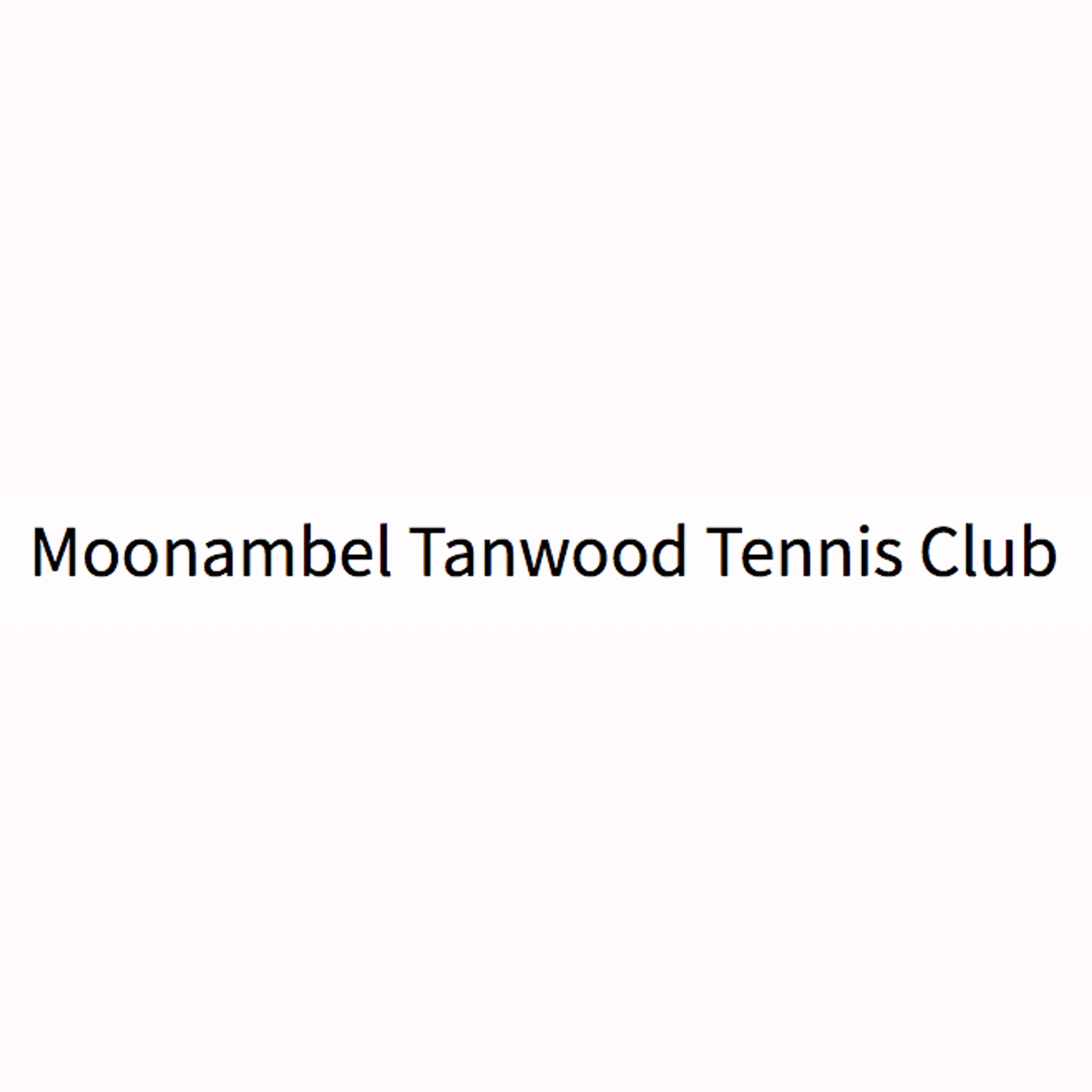 Moonambel Tanwood Tennis Club