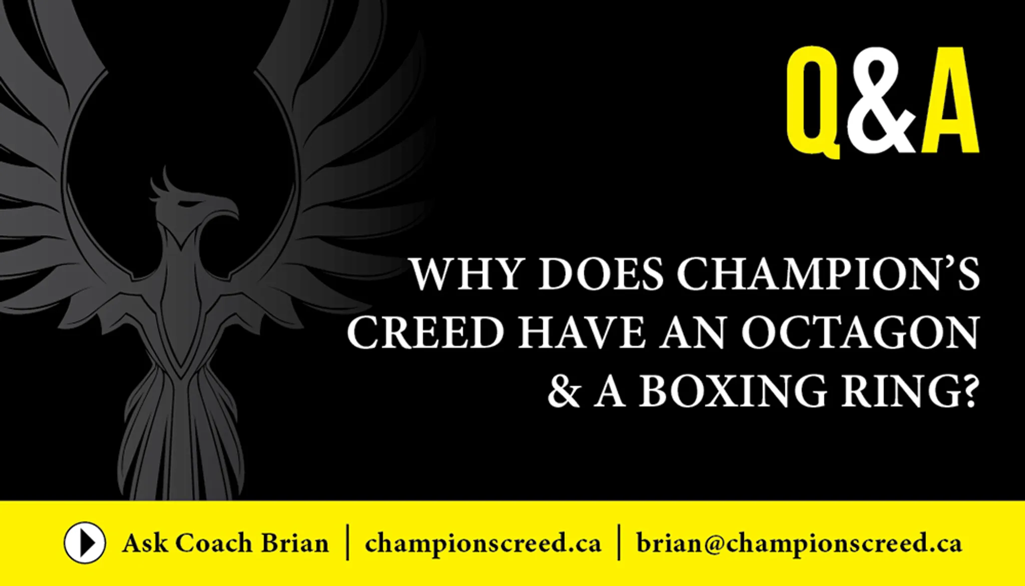 Champion's Creed Mixed Martial Arts North