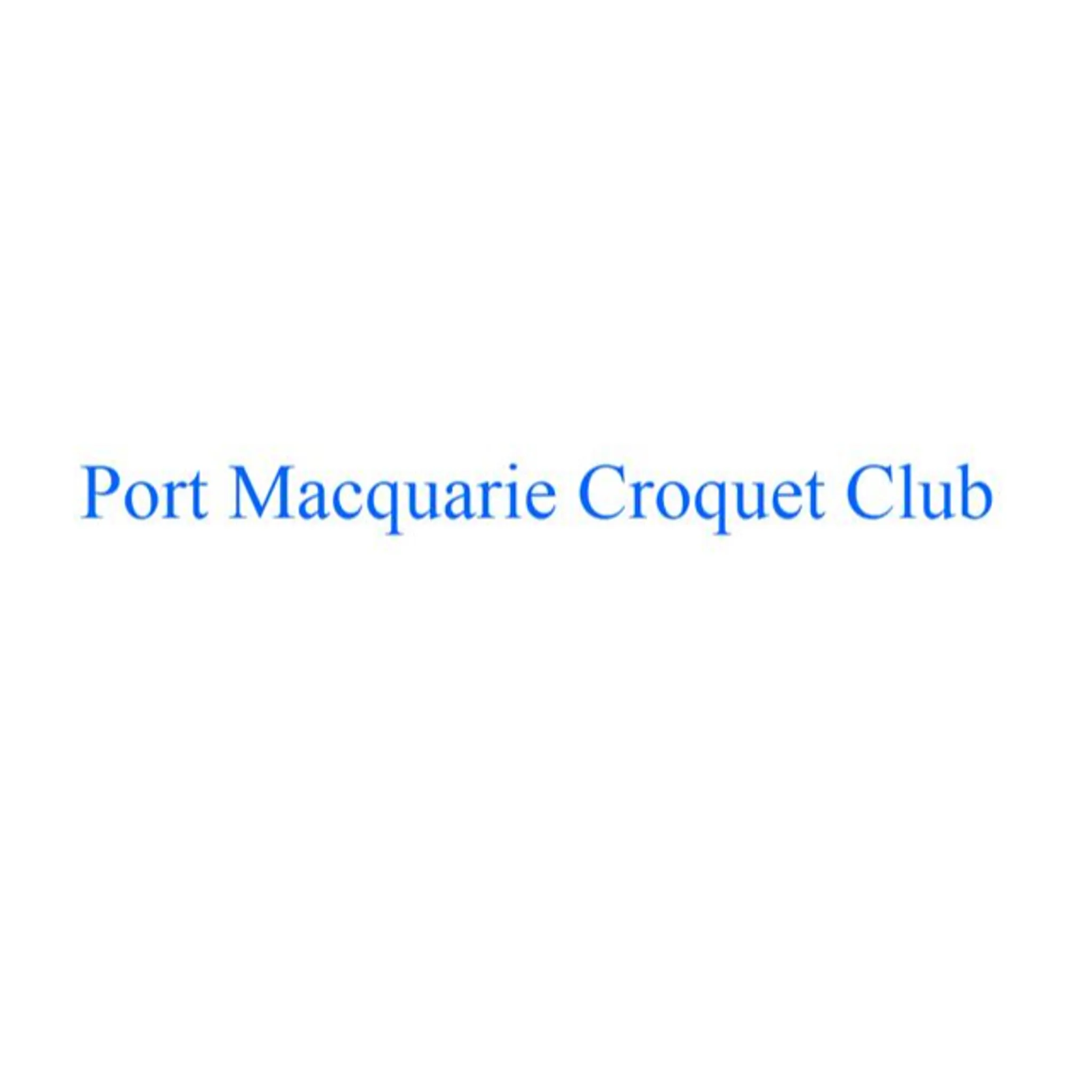 Port Macquarie Croquet Club Inc