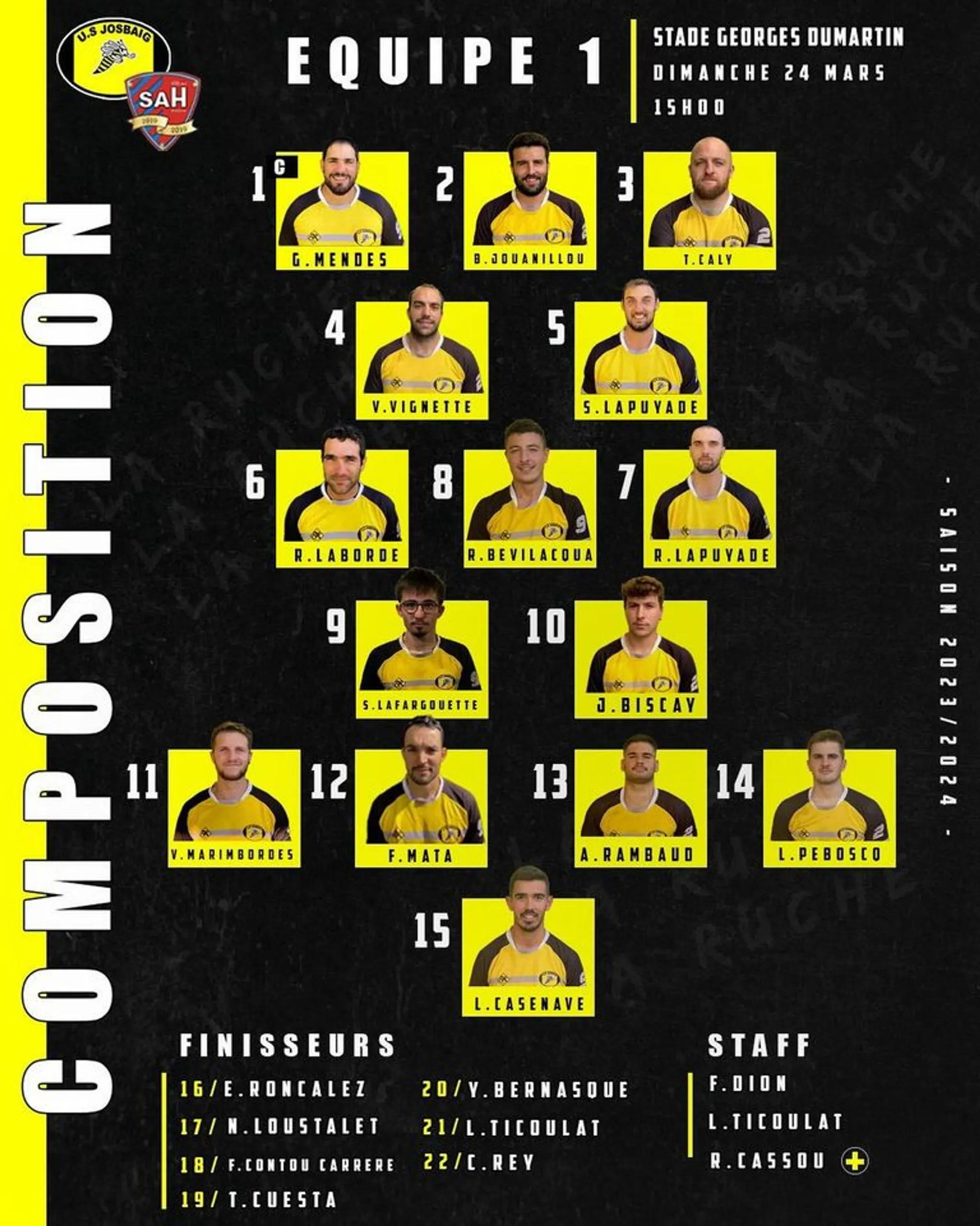 USJosbaig Stade André Mayca