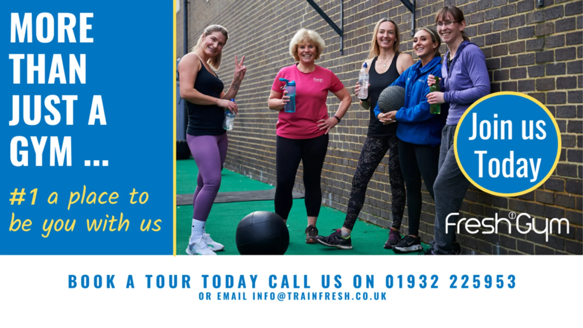 Gym & Classes in Shepperton Fresh