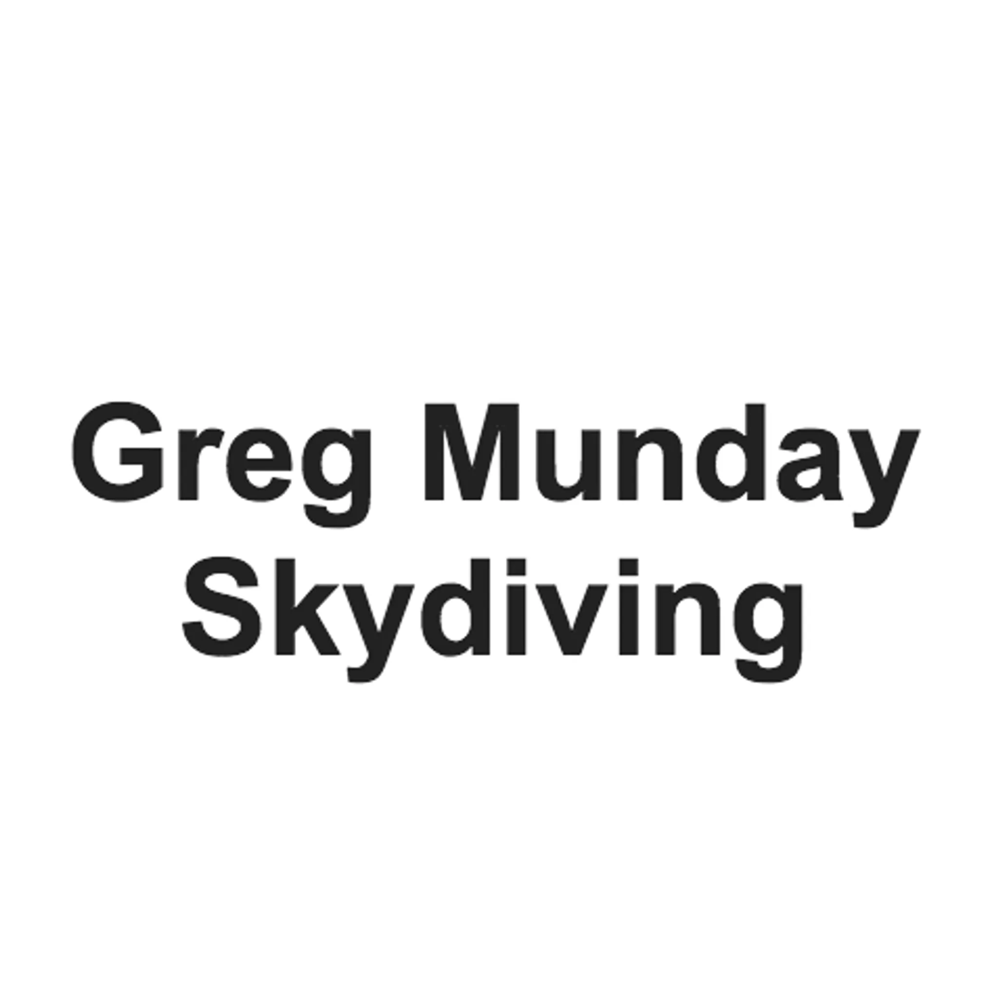 Greg Munday Skydiving