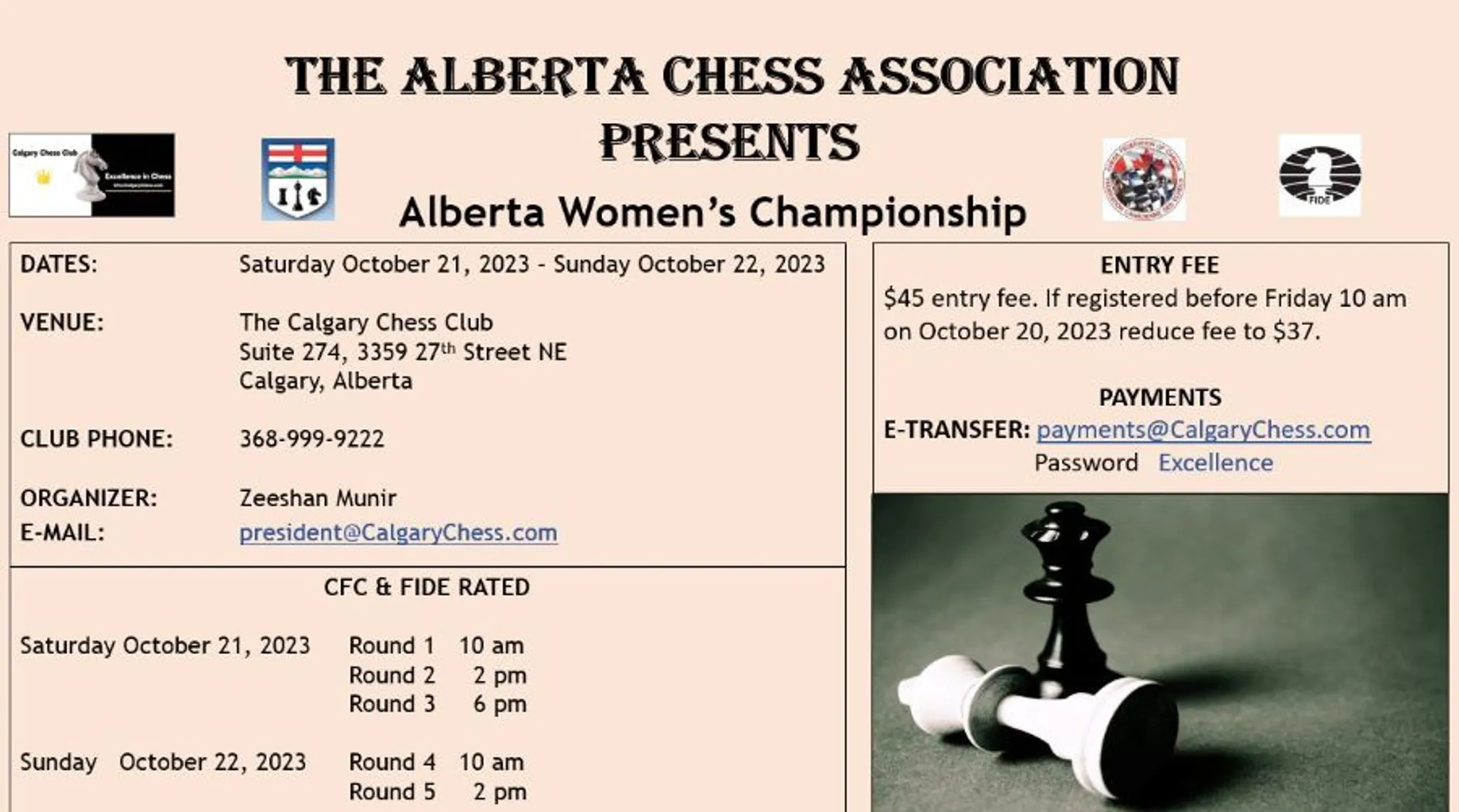 Steinitz-Menchik Classic 2024 Chess Tournament