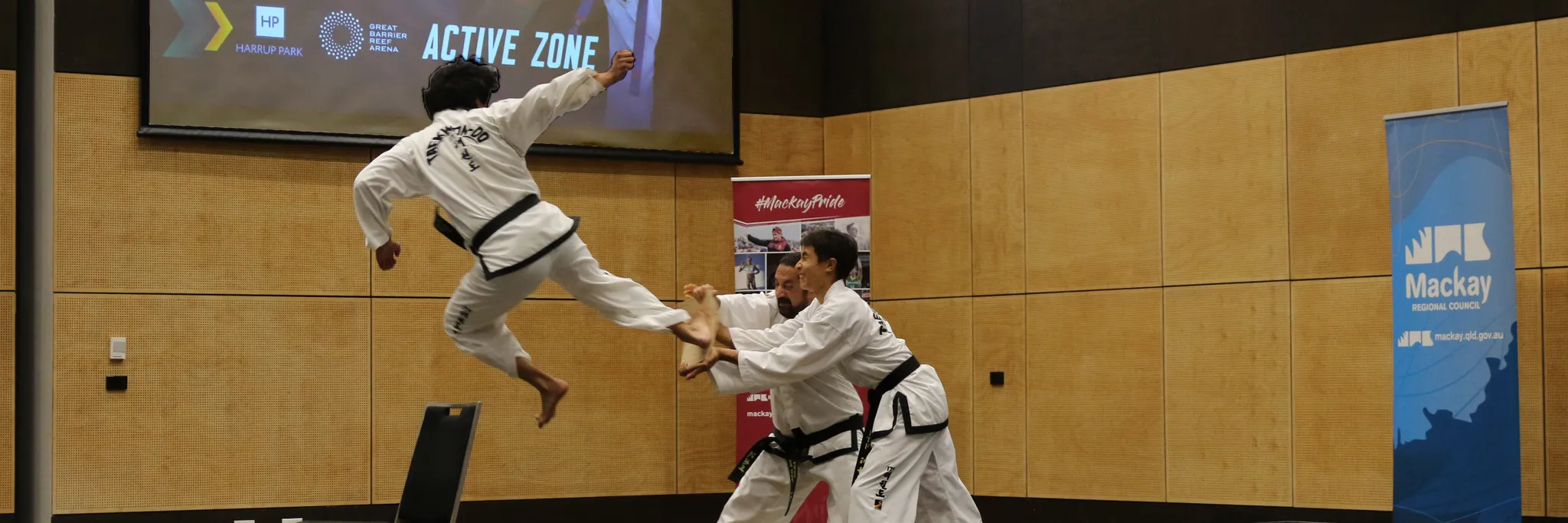 Watch the QLD TaeKwon Do Academy Active Zone Demonstration Video