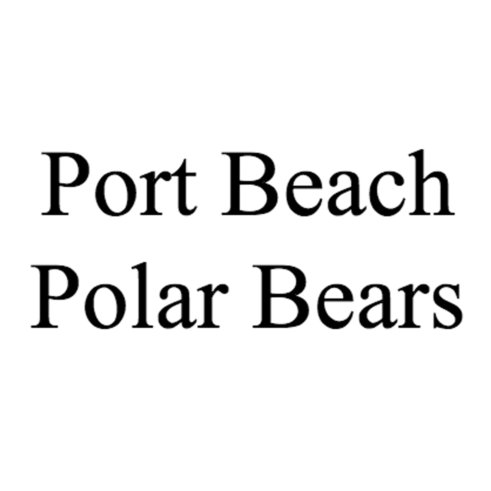 Port Beach Polar Bears