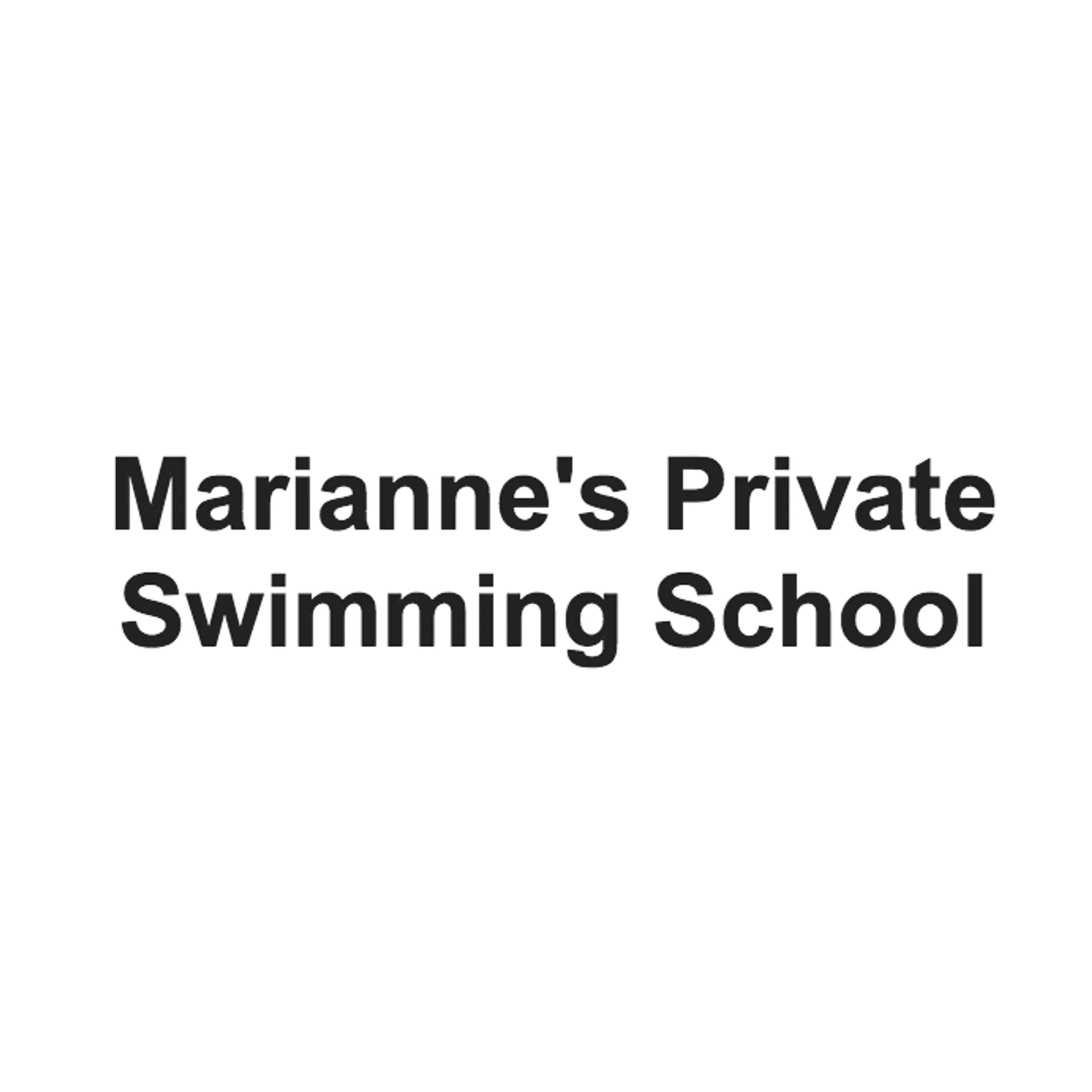 Marianne's Private Swimming School