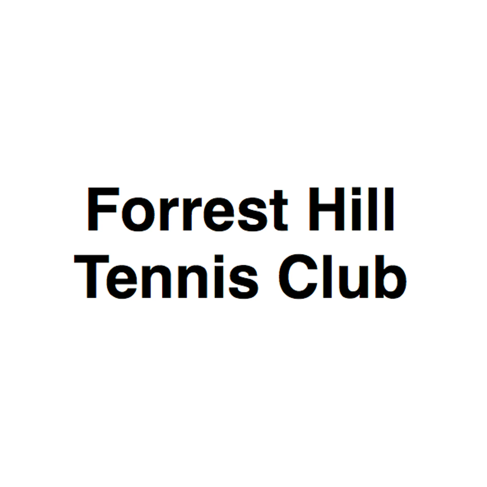 Forrest Hill Tennis Club