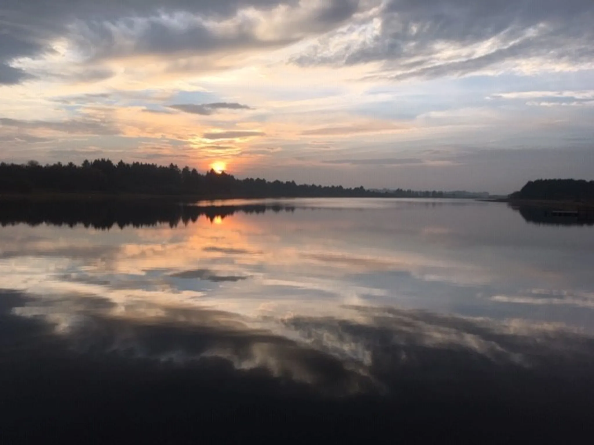 Fishing at Cameron Reservoir
