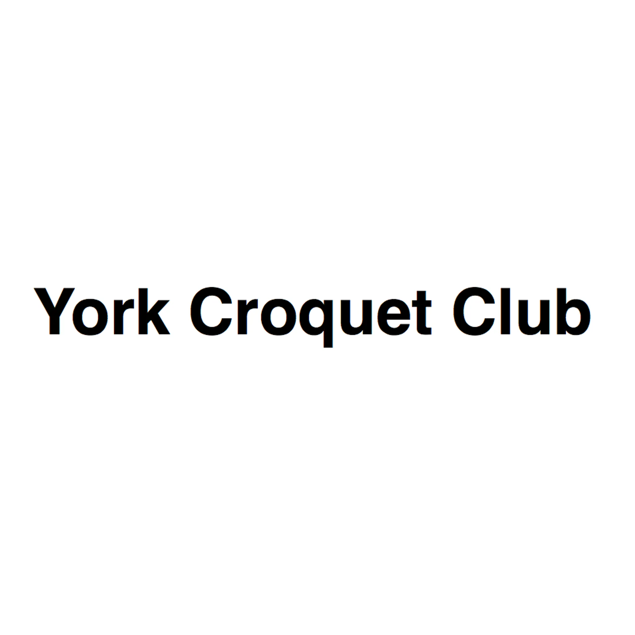 York Croquet Club Inc.