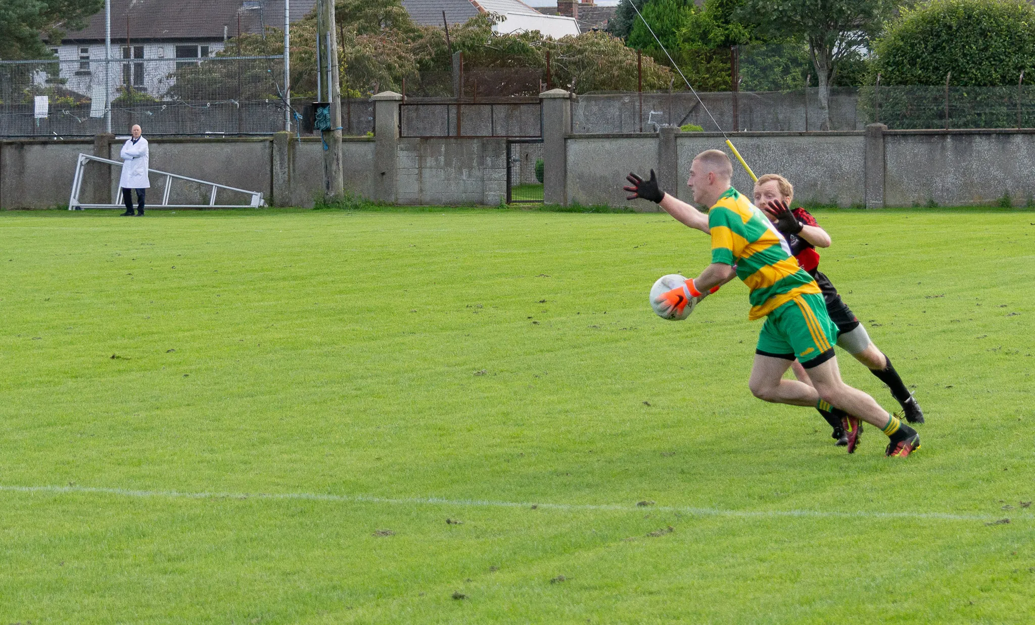 Ballyfermot DLS vs. St James Clash of Titans in the Junior 1 Football Championship First Round