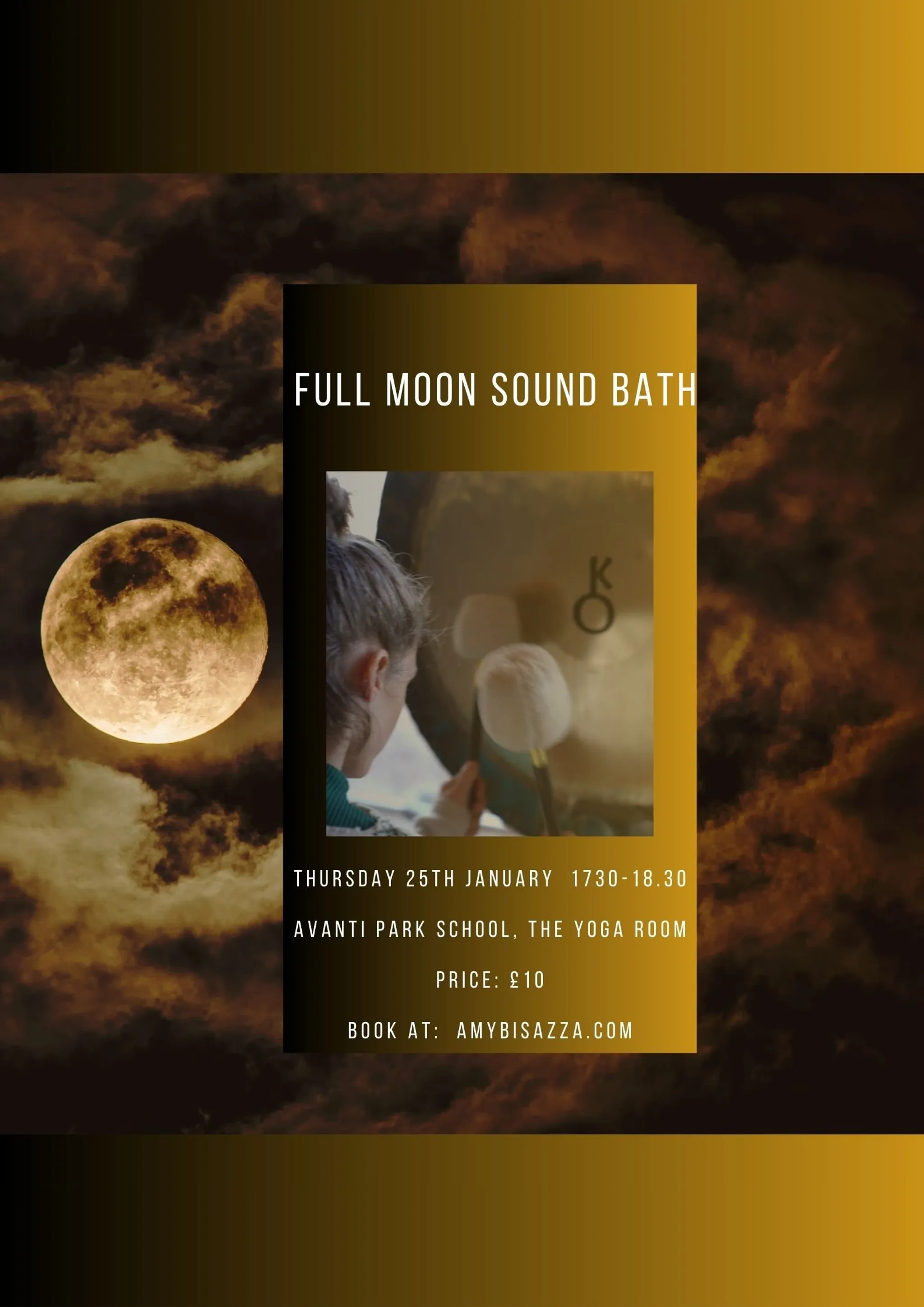 Full Moon Sound Bath at Avanti
