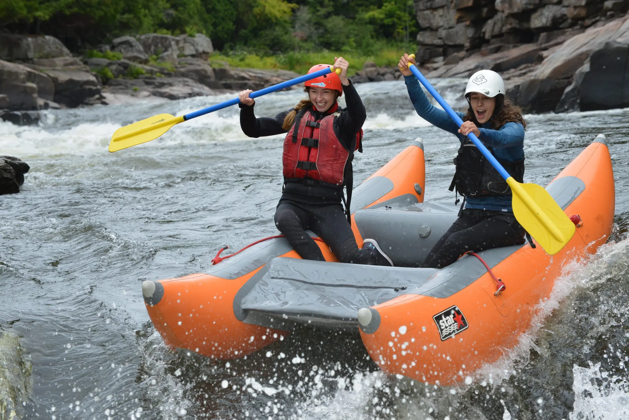 Cataraft Adventure on the Rouge River