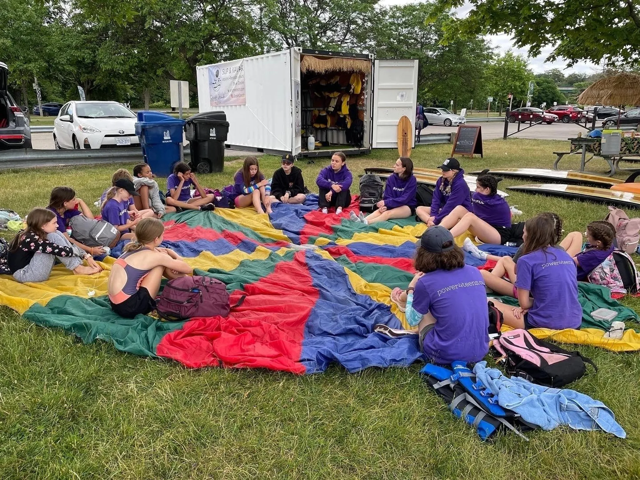 Tween Girls Overnight Outdoor Active Empowerment Camp