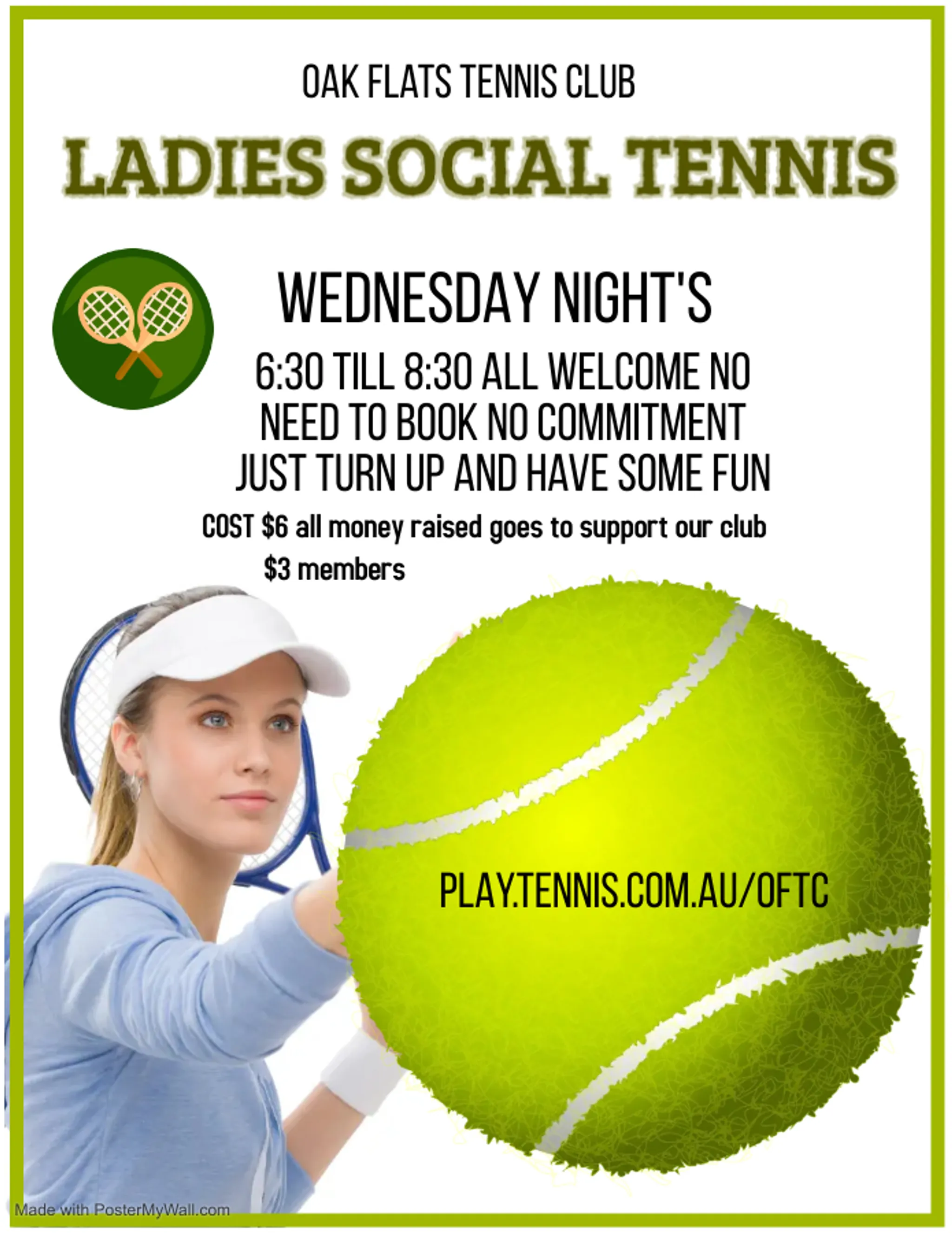 Ladies Social Tennis Event