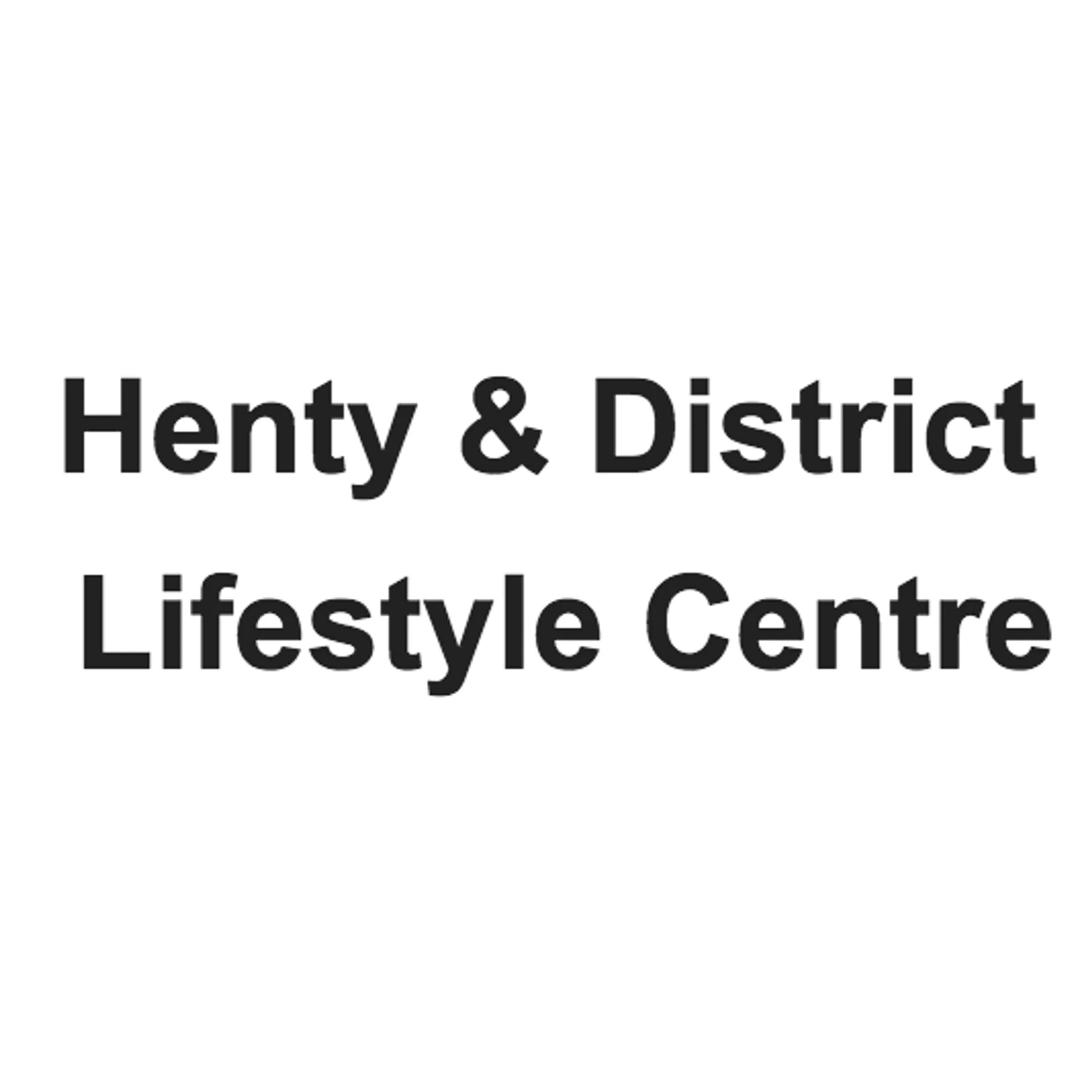 Henty & District Lifestyle Centre