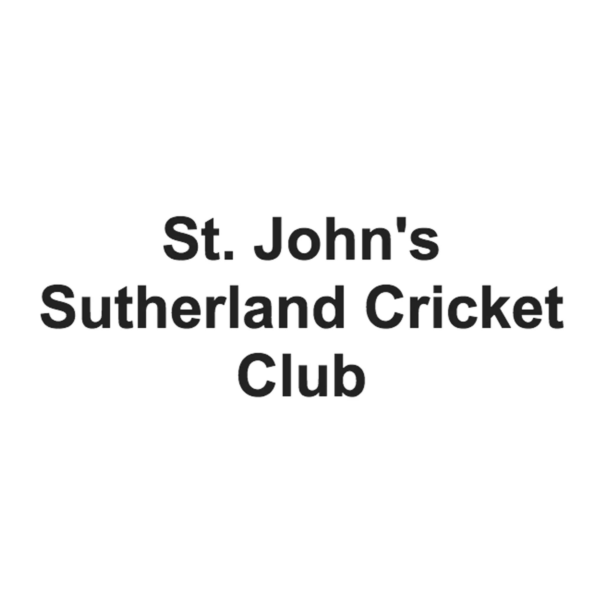 St. John's Sutherland Cricket Club