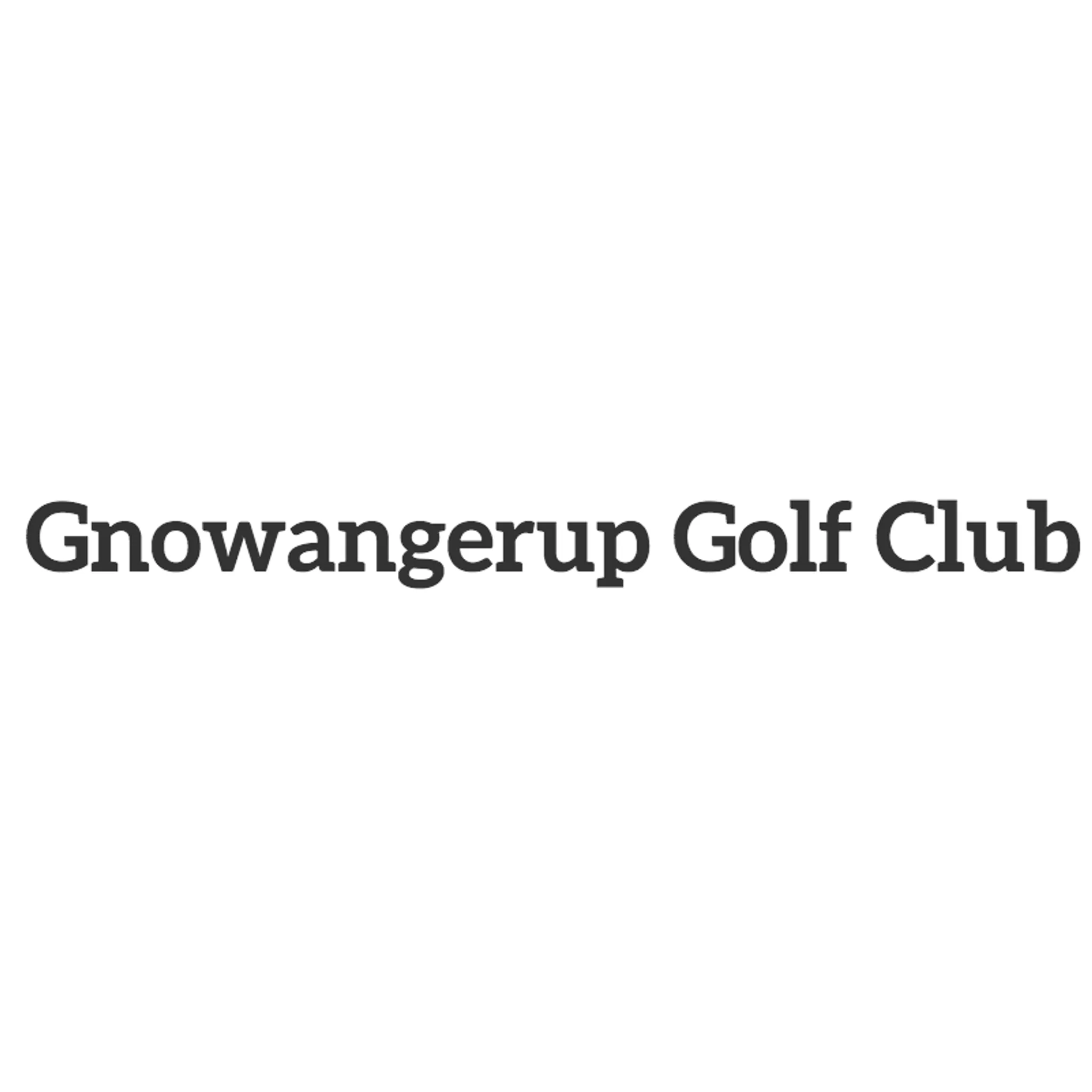Gnowangerup Golf Club