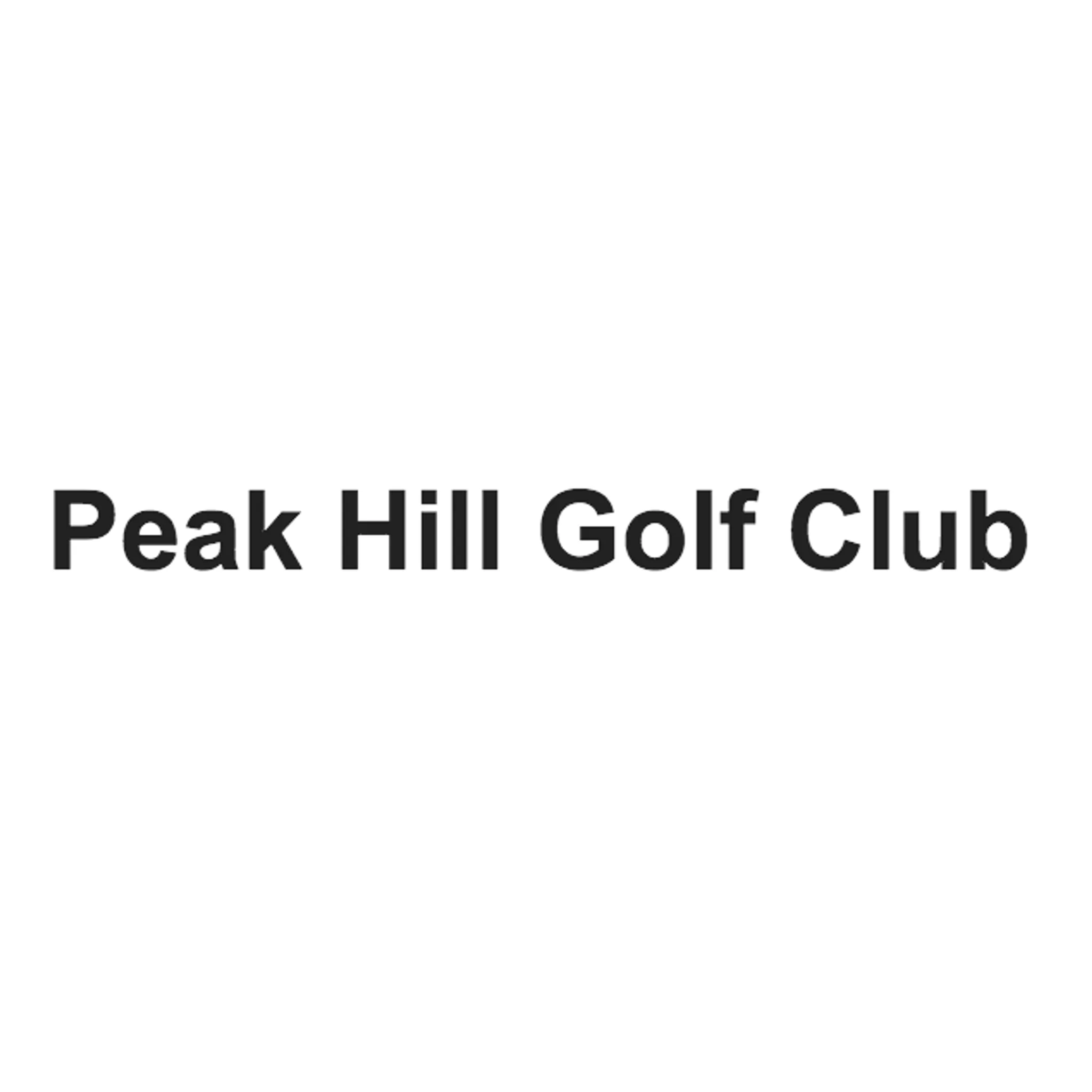 Peak Hill Golf Club