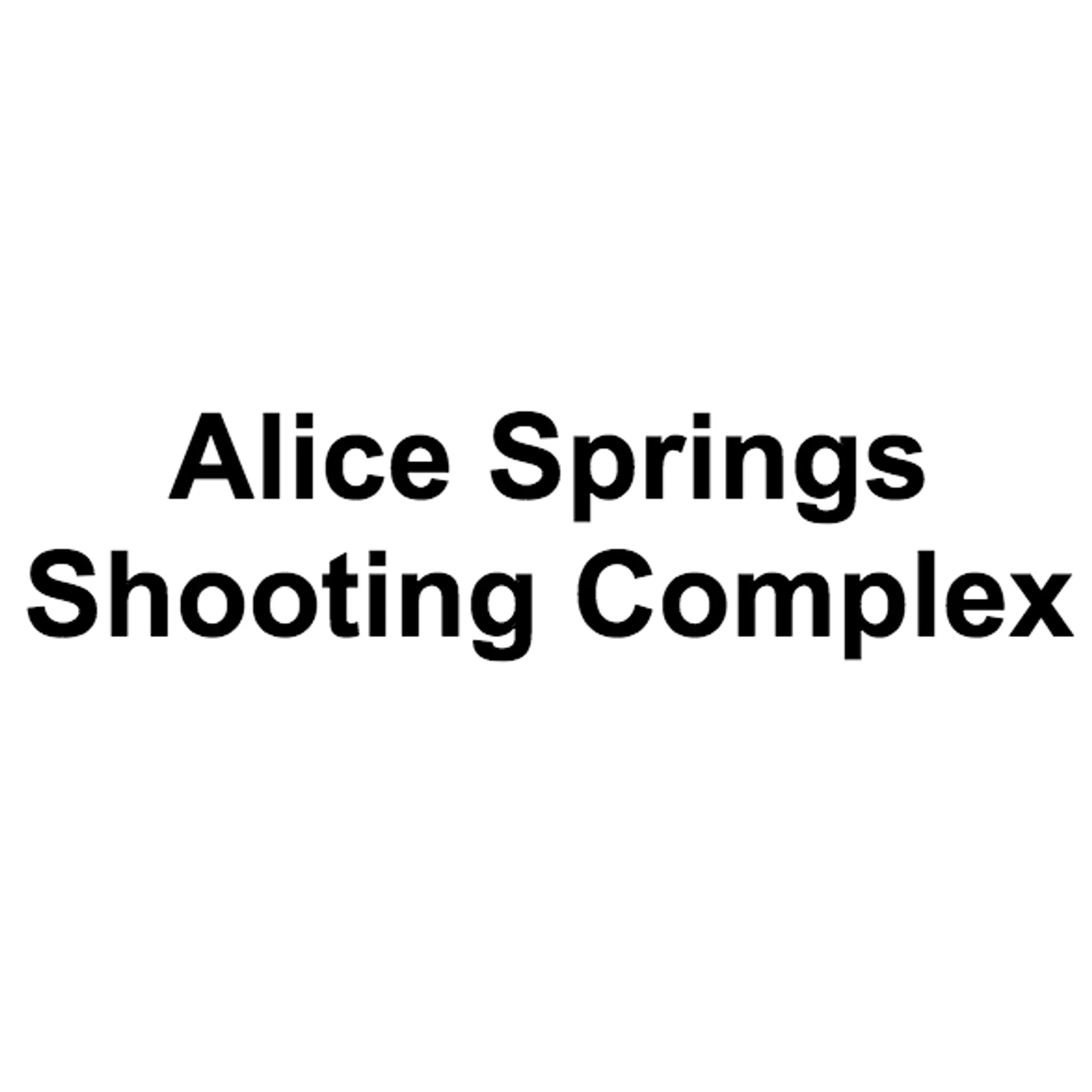 Alice Springs Shooting Complex