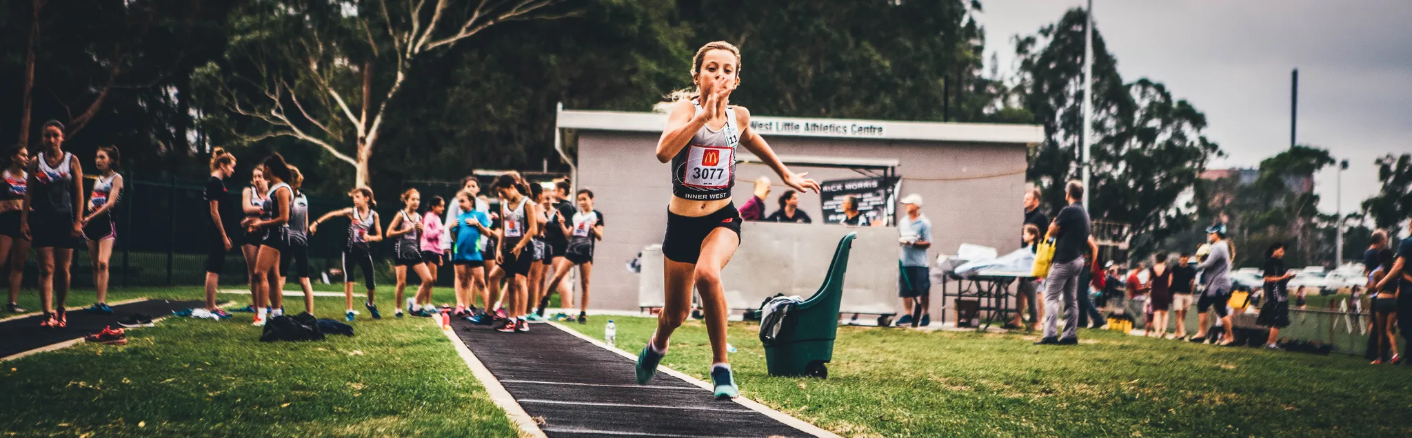 Little Athletics banner