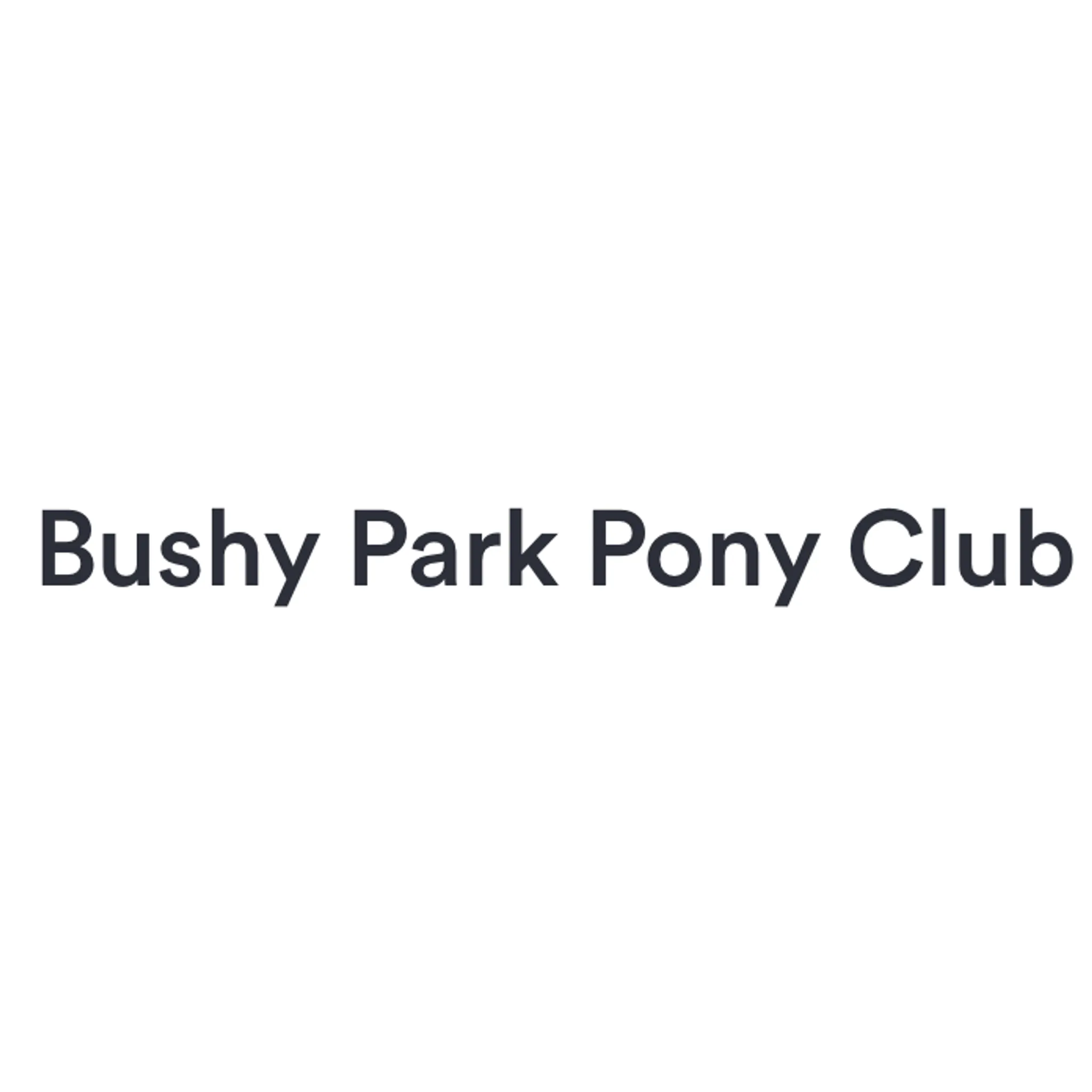 Bushy Park Pony Club