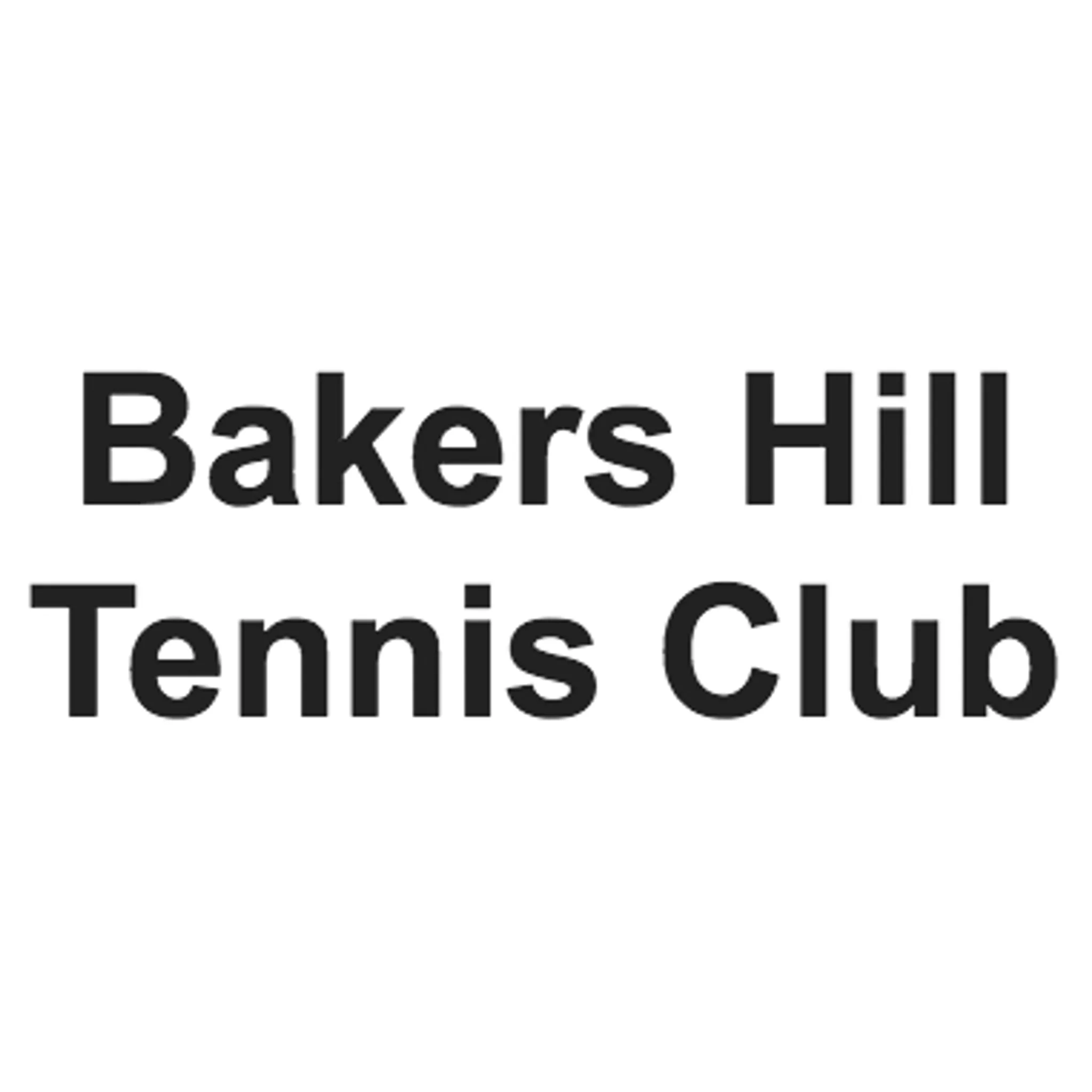 Bakers Hill Tennis Club