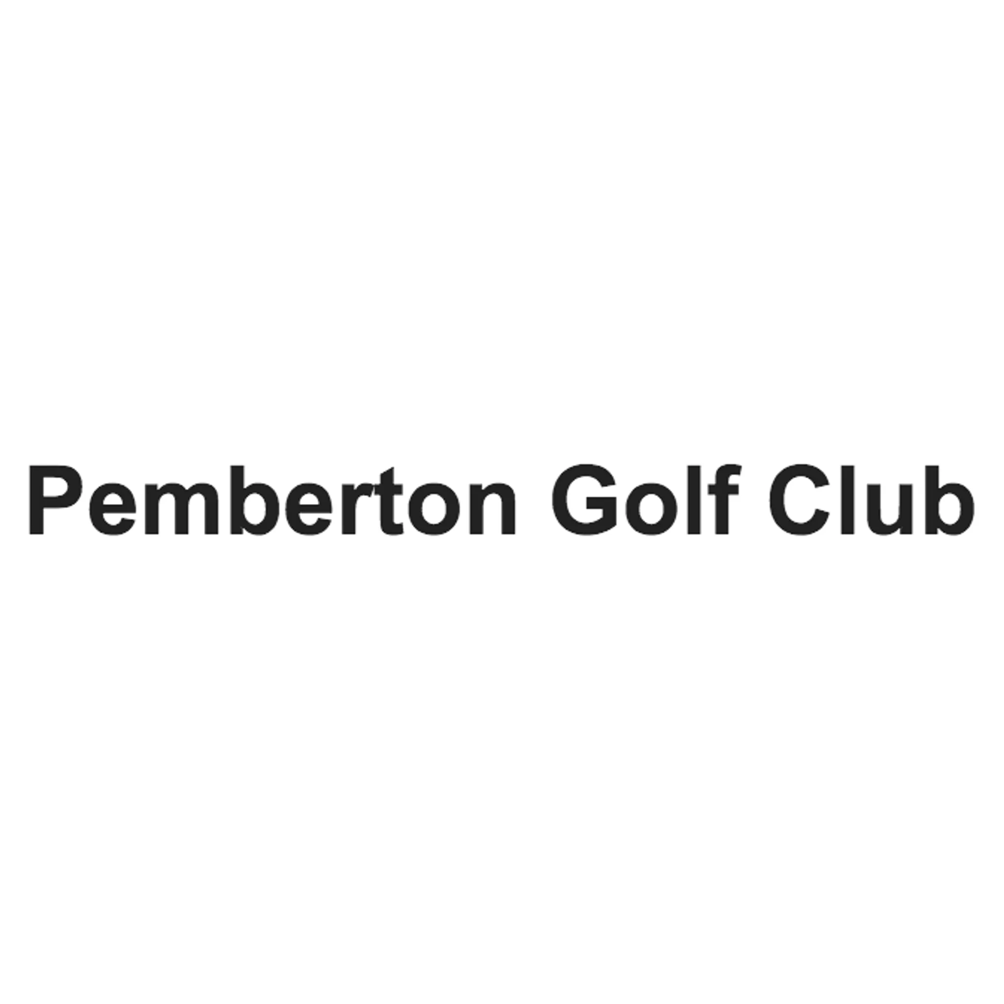 Pemberton Golf Club