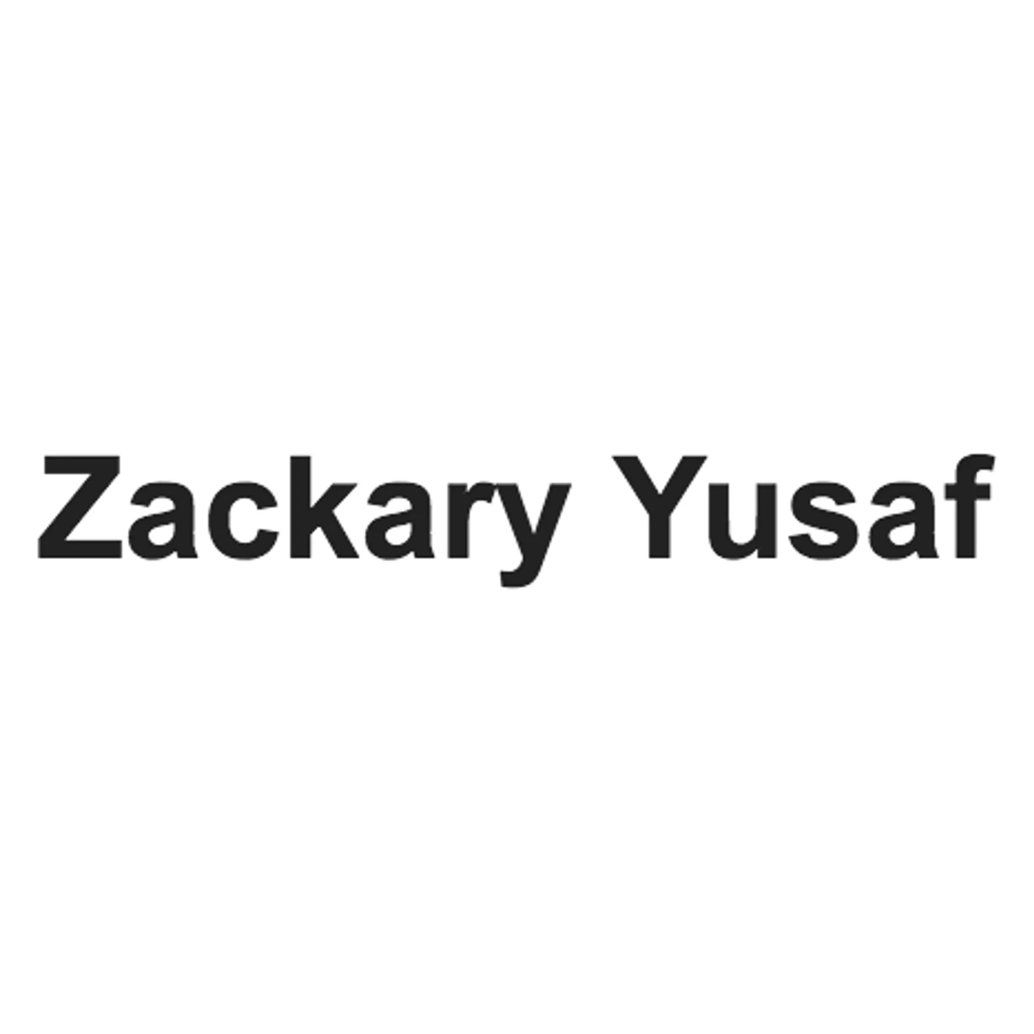 Zackary Yusaf