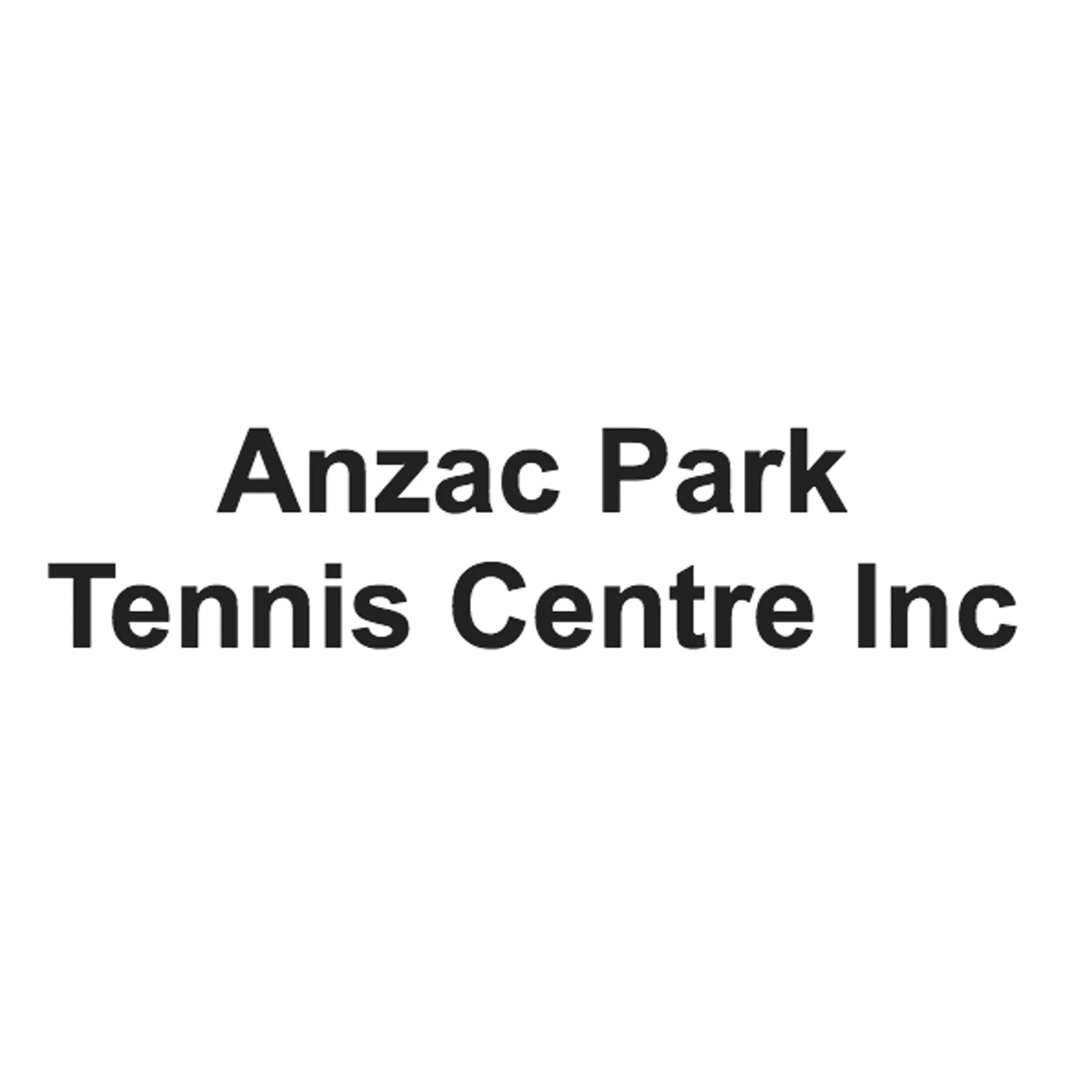 Anzac Park Tennis Centre Inc