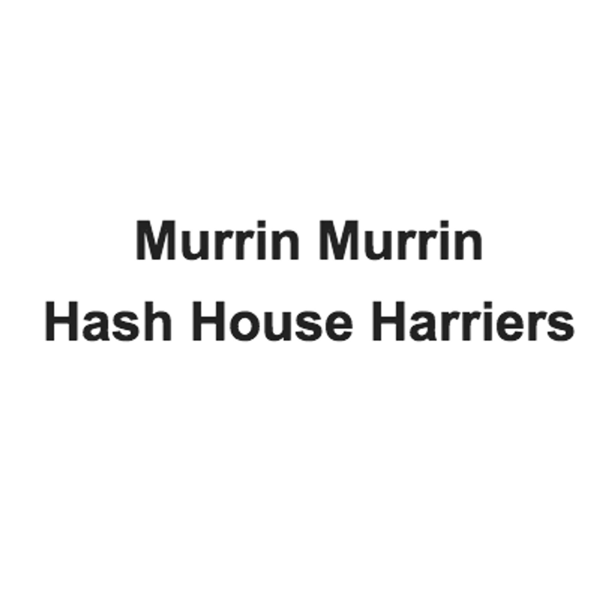 Murrin Murrin Hash House Harriers