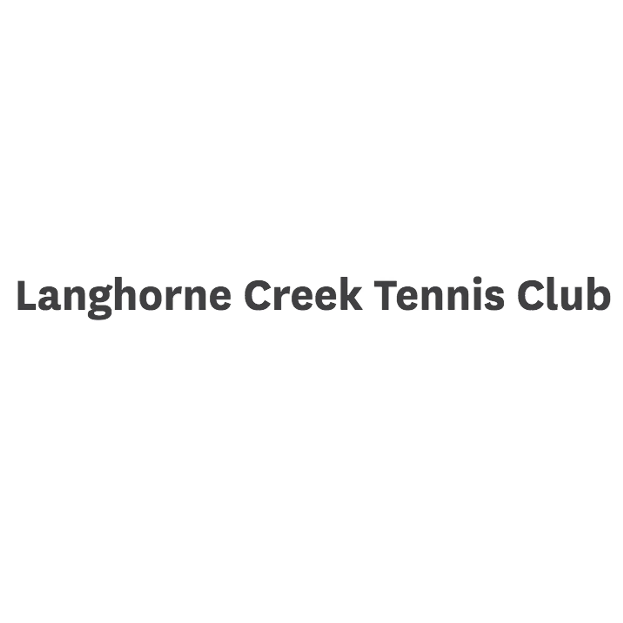 Langhorne Creek Tennis Club