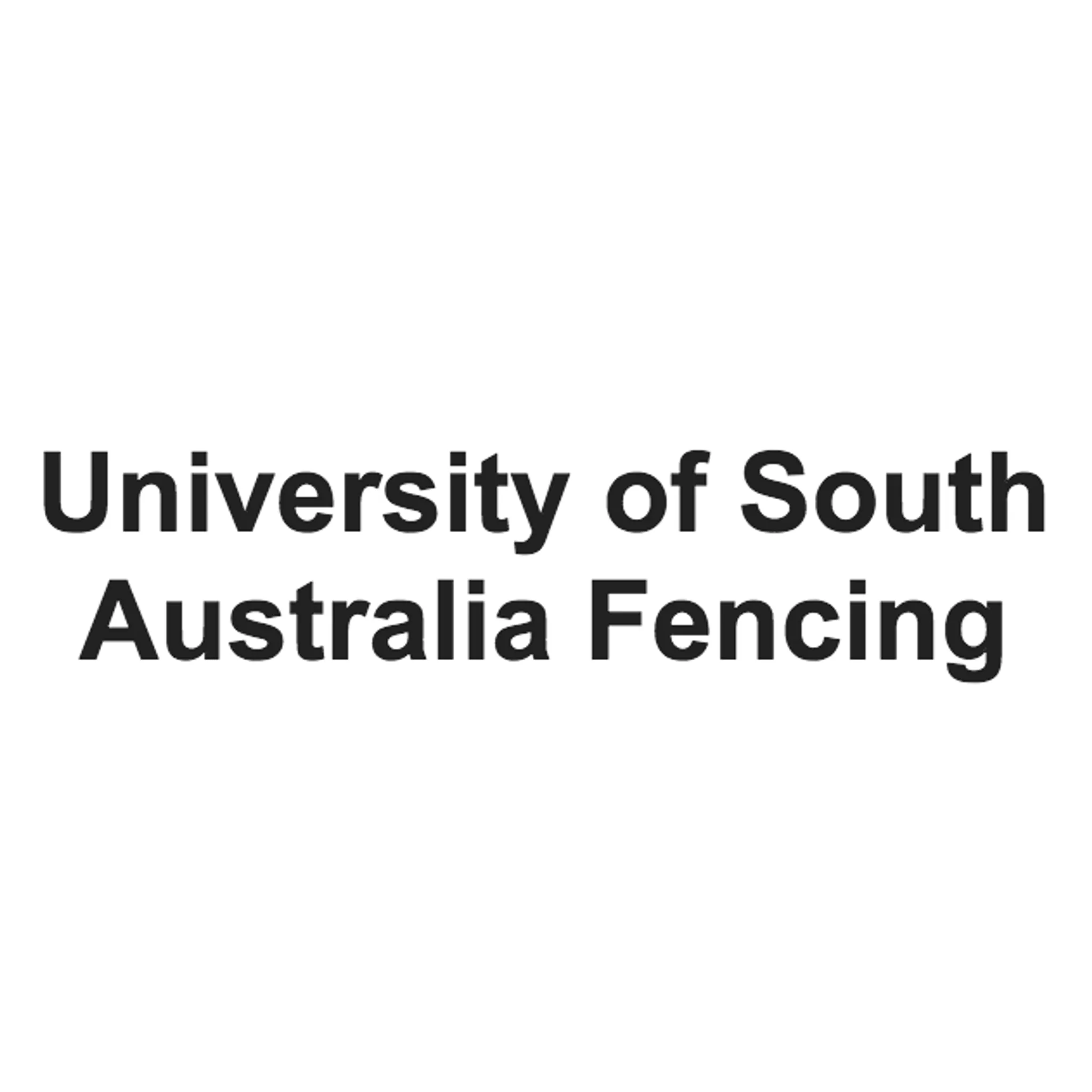 University of South Australia Fencing