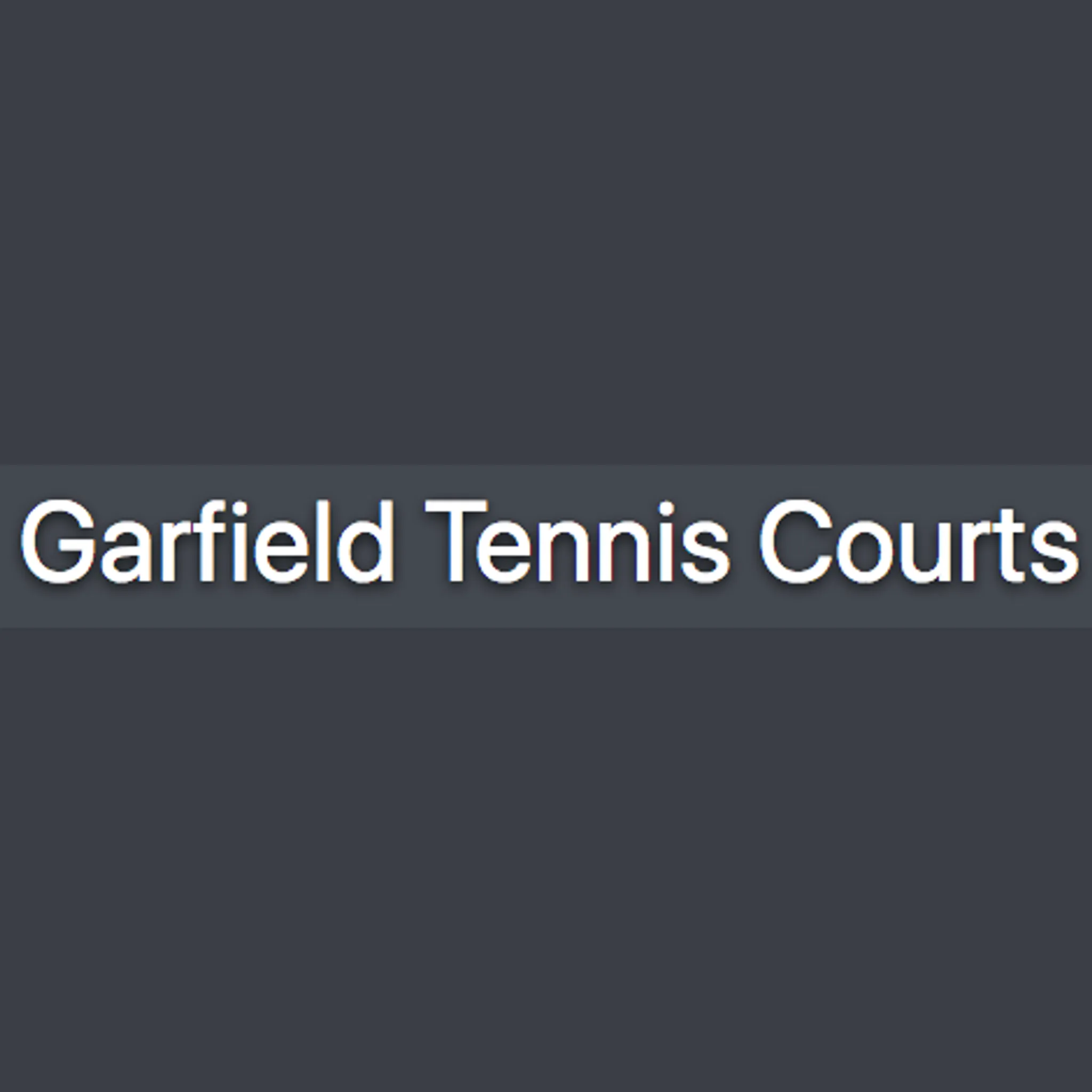 Garfield Tennis Club