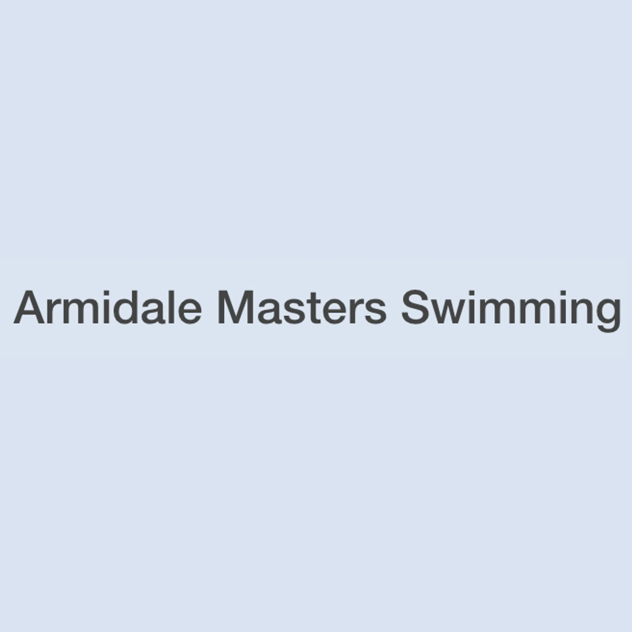 Armidale Masters Swimming NSW