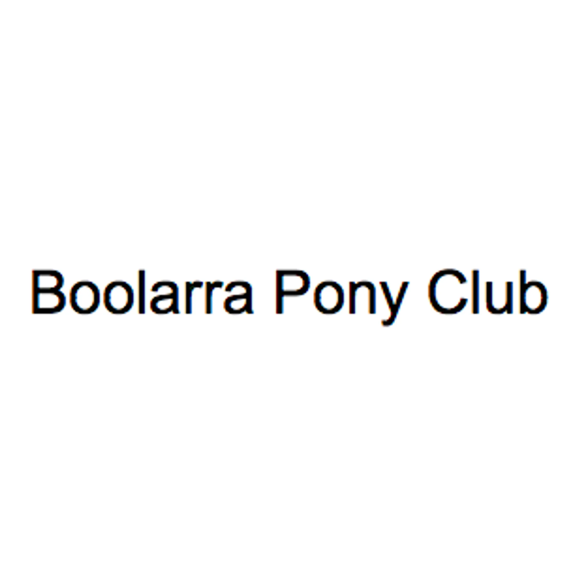 Boolarra Pony Club