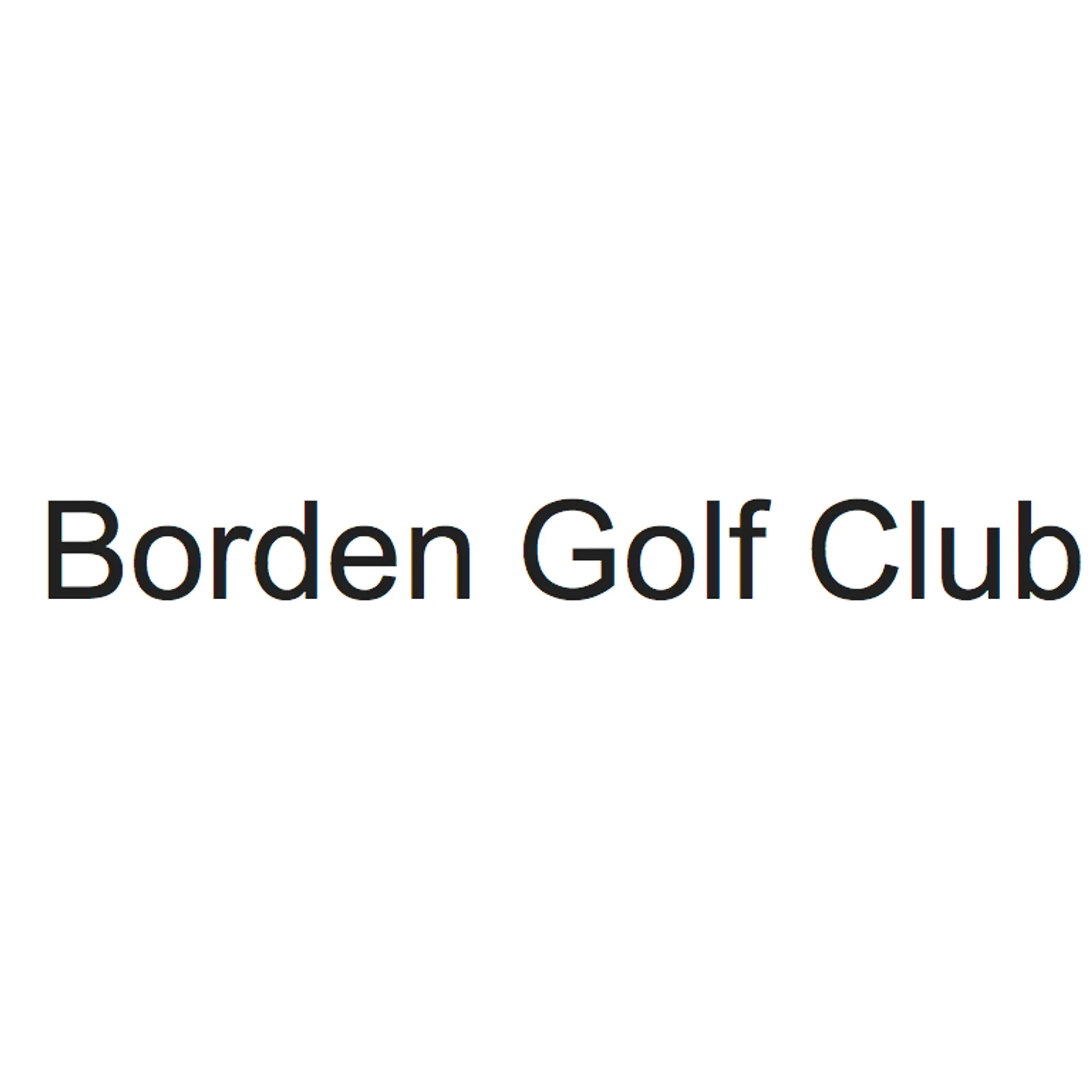 Borden Golf Club