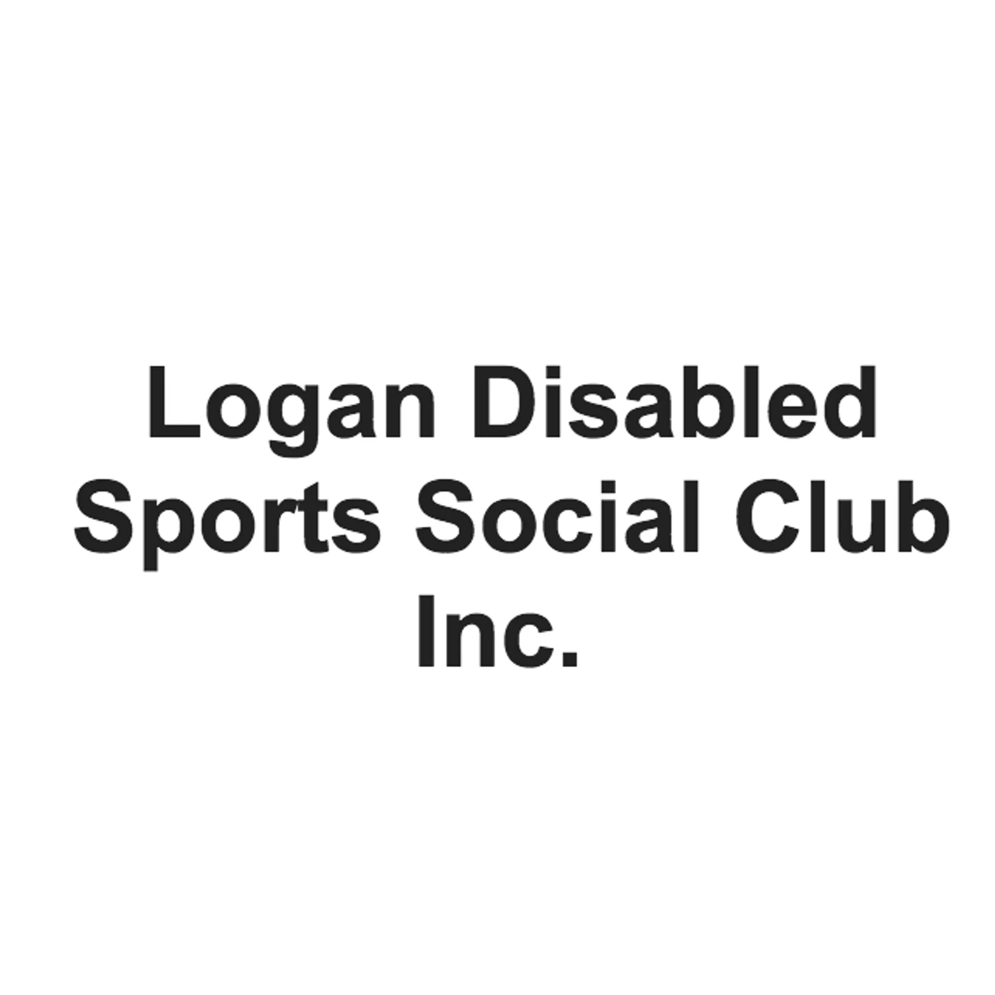 Logan Disabled Sports Social Club Inc. 