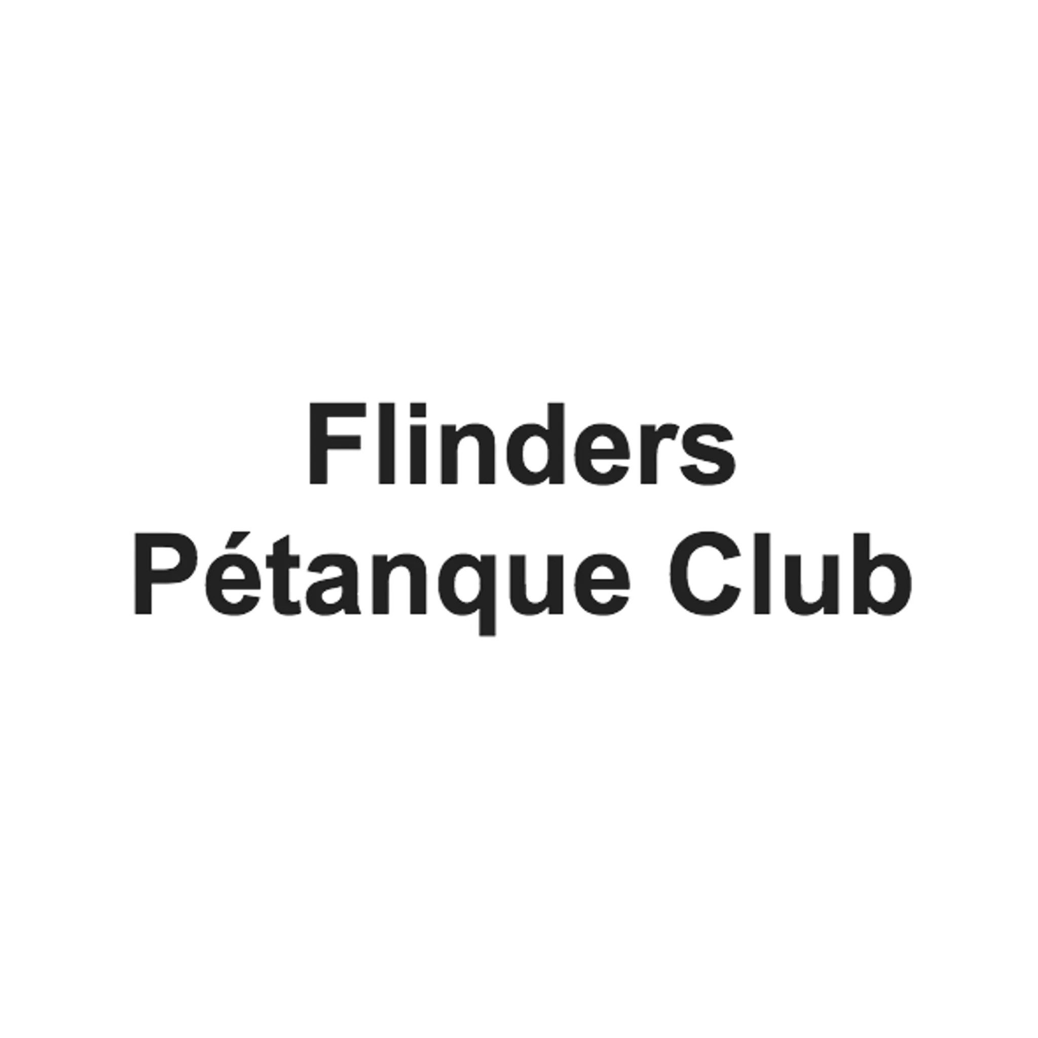 Flinders Petanque Club