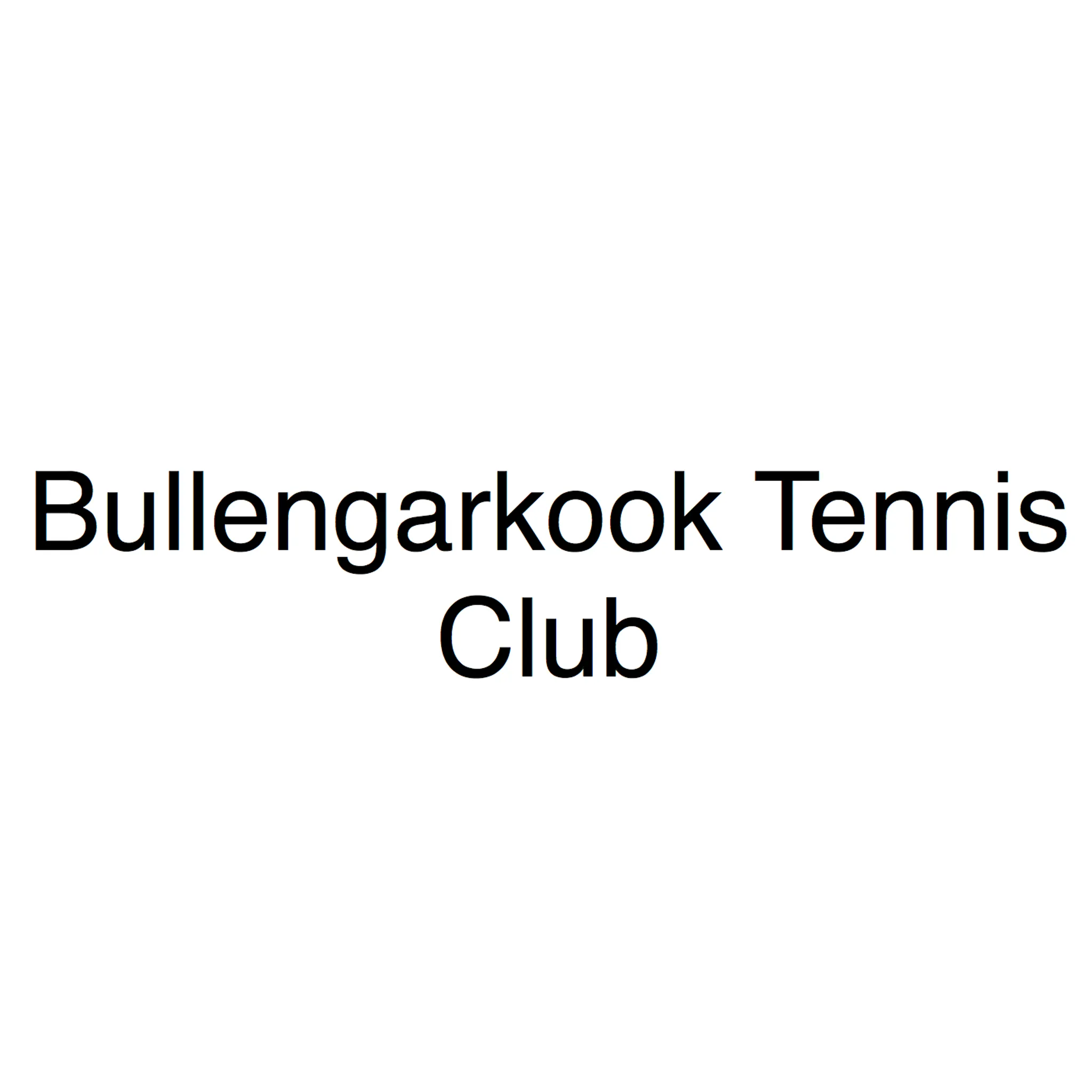 Bullengarkook Tennis Club