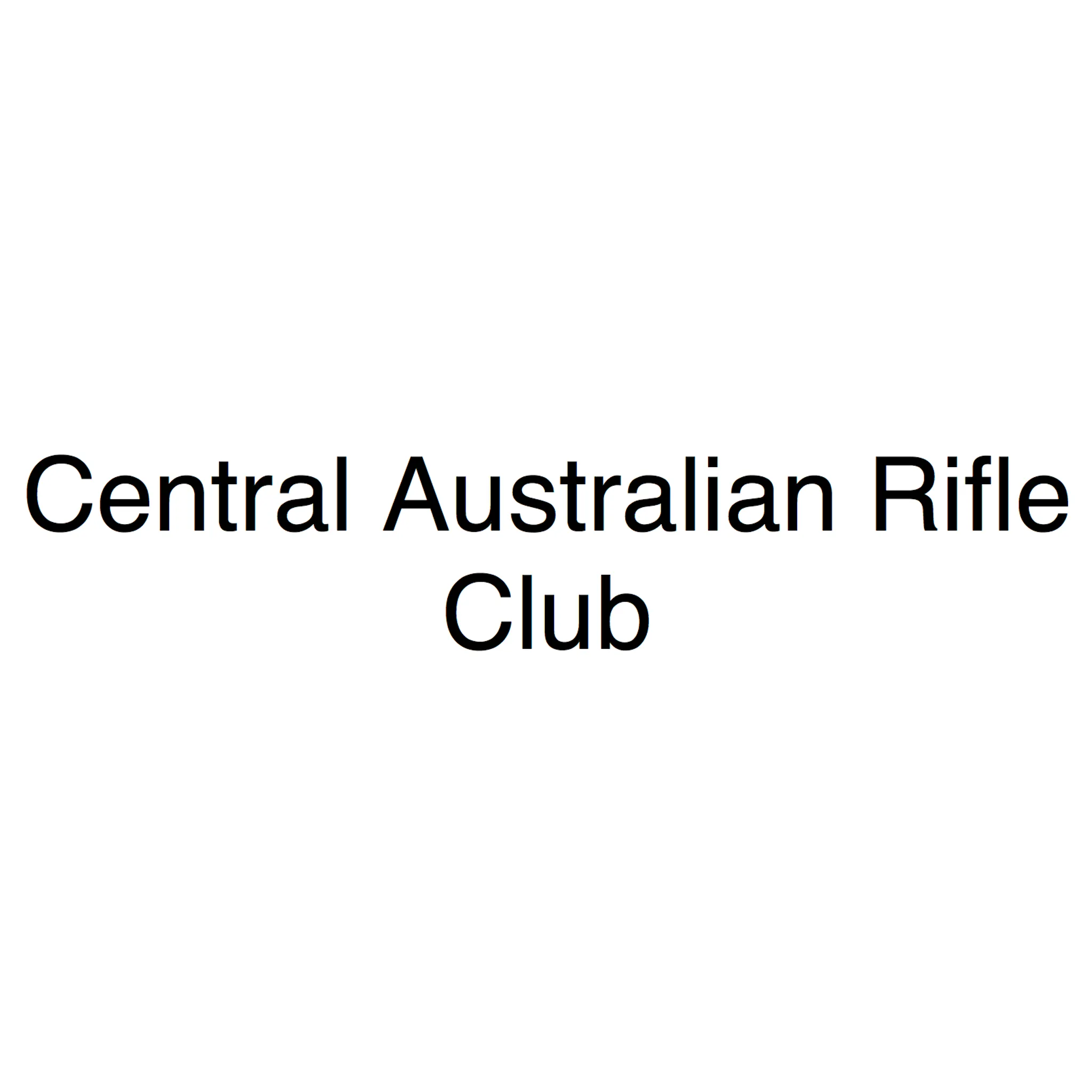 Central Australian Rifle Club