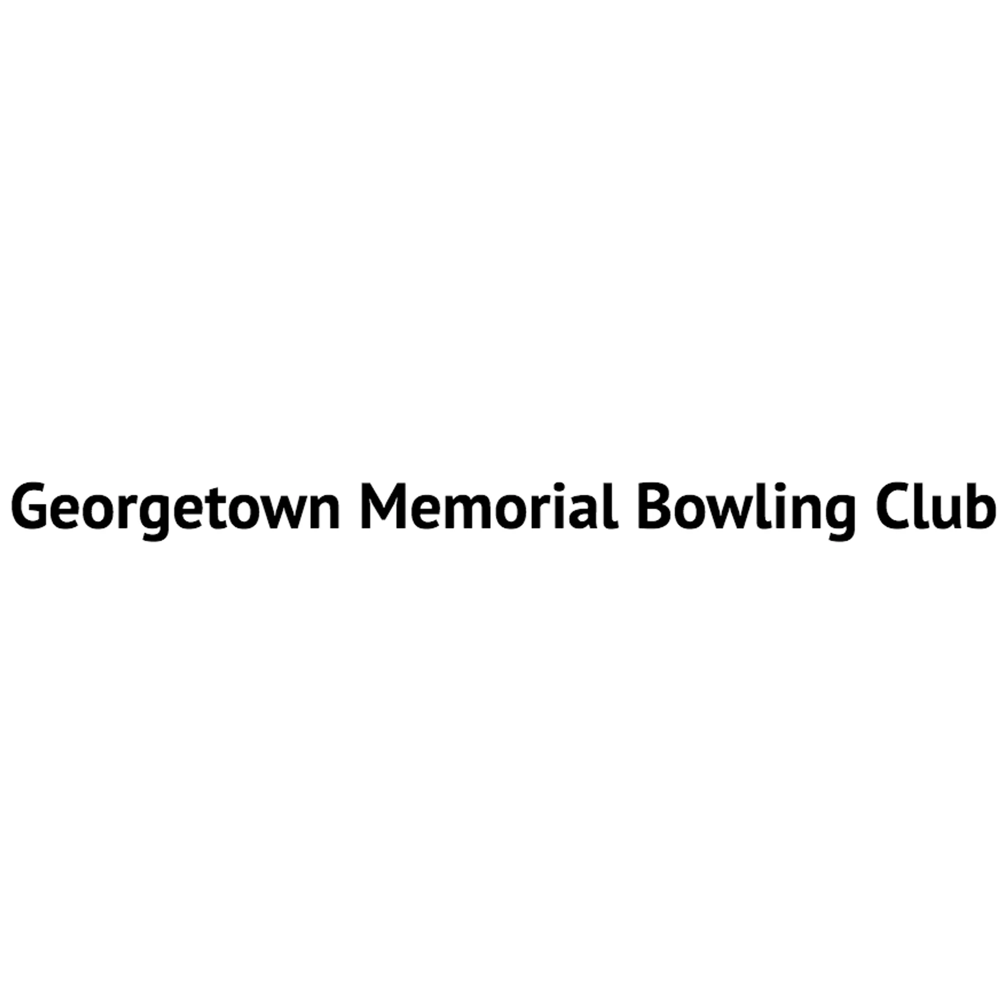 Georgetown Memorial Bowling Club