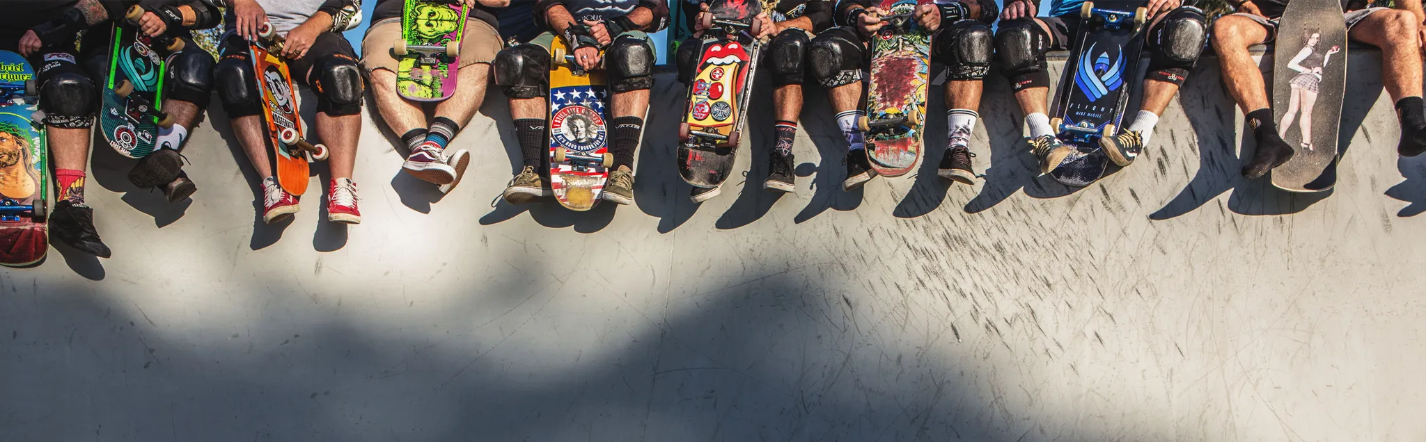 Skateboarding banner