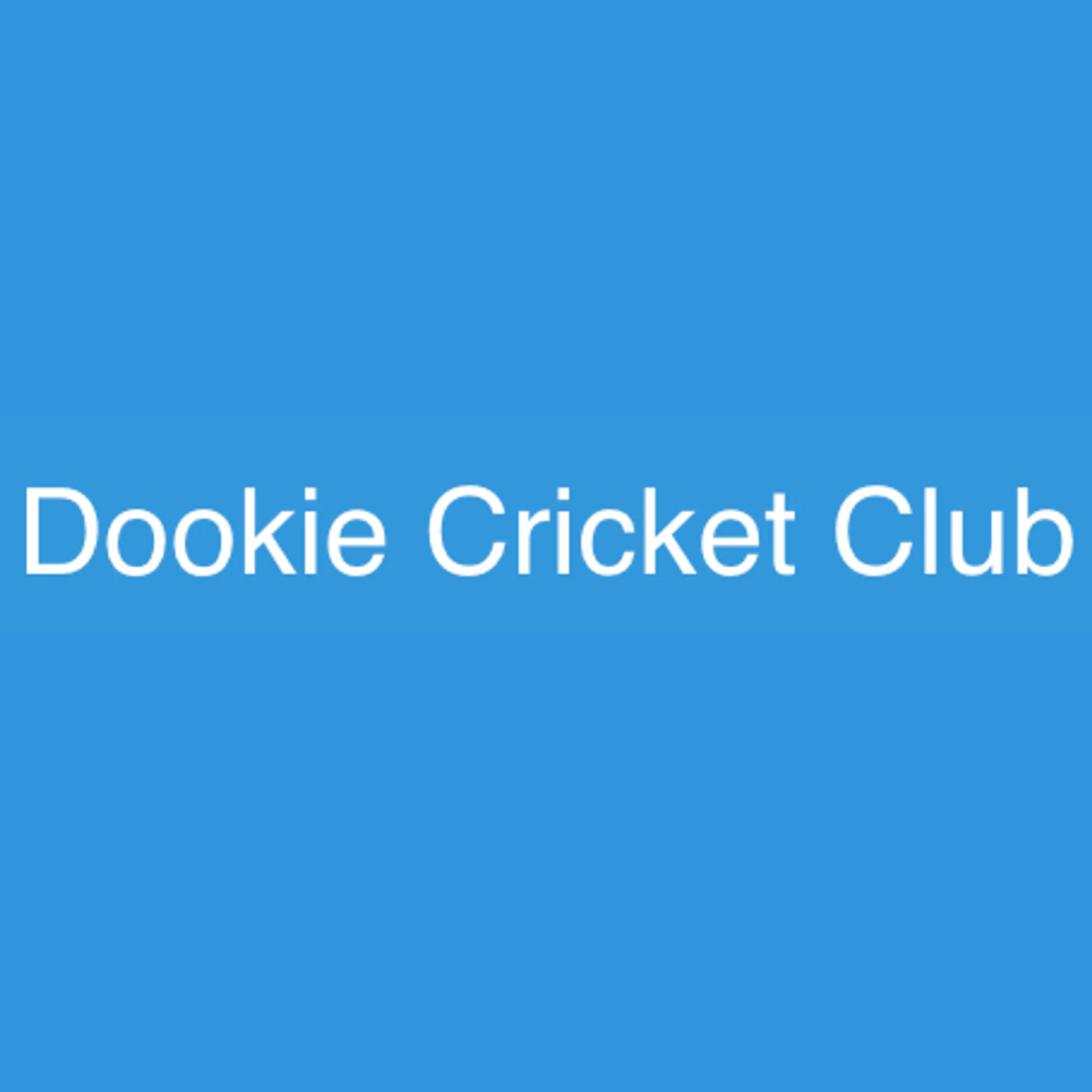Dookie Cricket Club