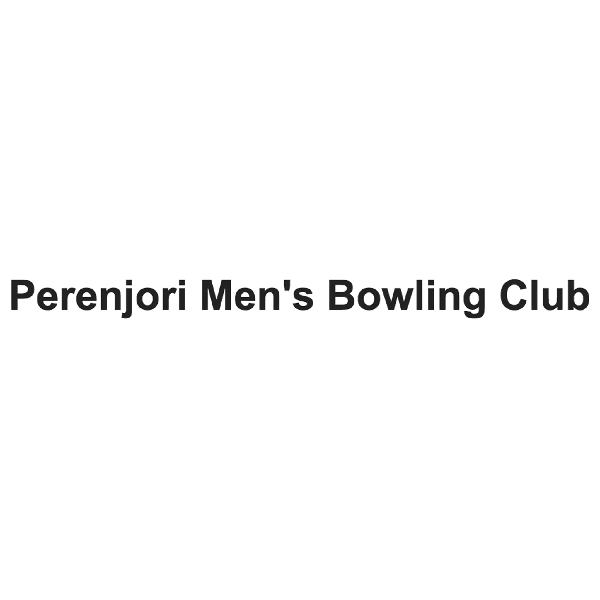 Perenjori Men's Bowling Club