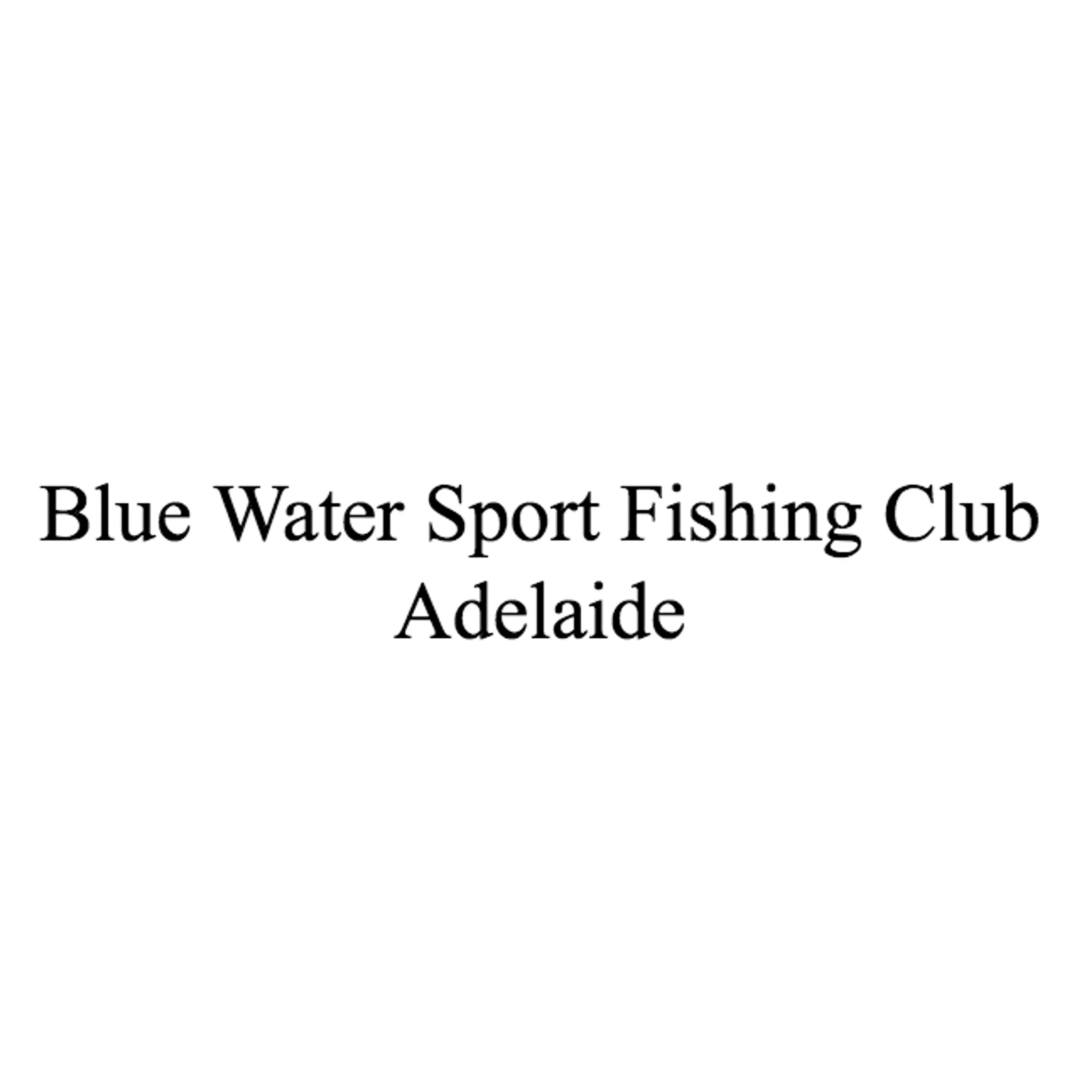 Blue Water Sport Fishing Club Adelaide