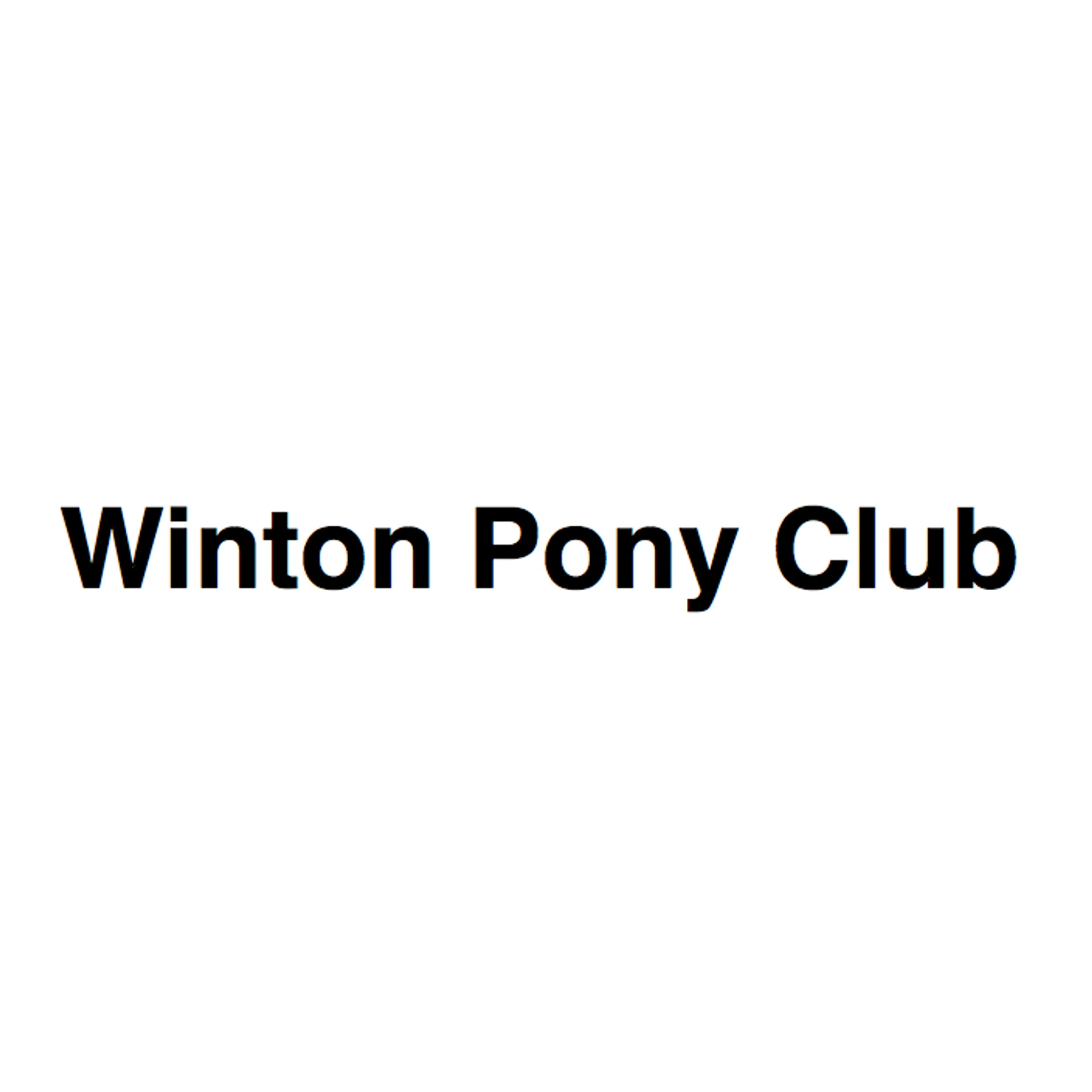 Winton Pony Club