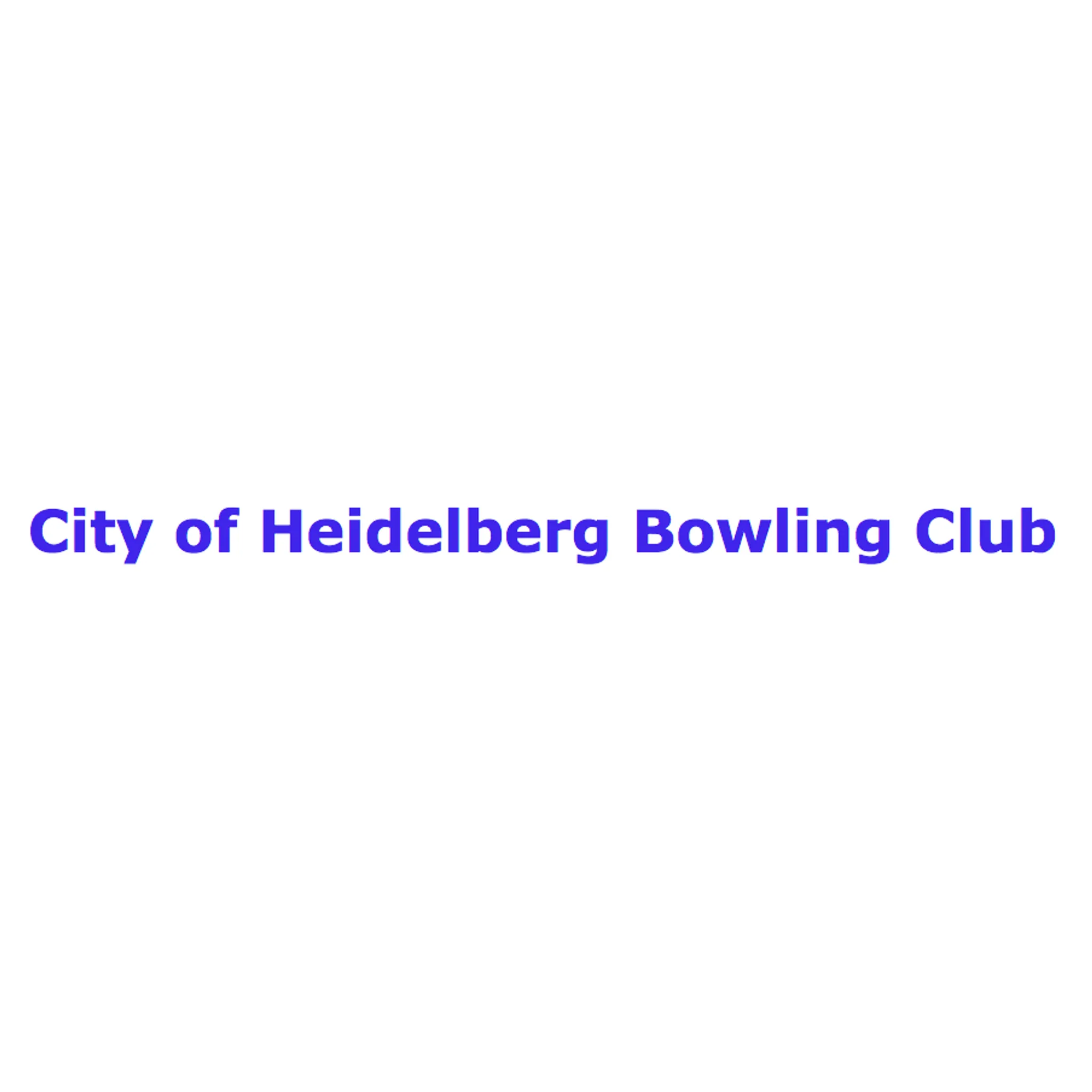 City of Heidelberg Bowling Club Inc